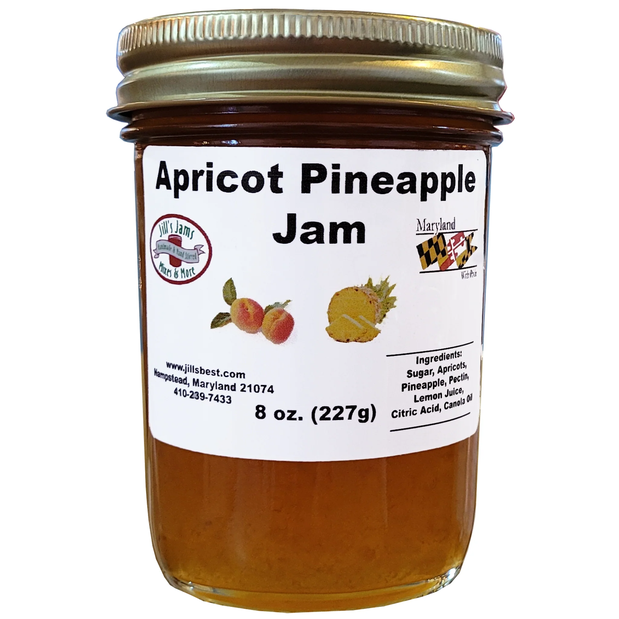 Jill's Apricot Pineapple Jam