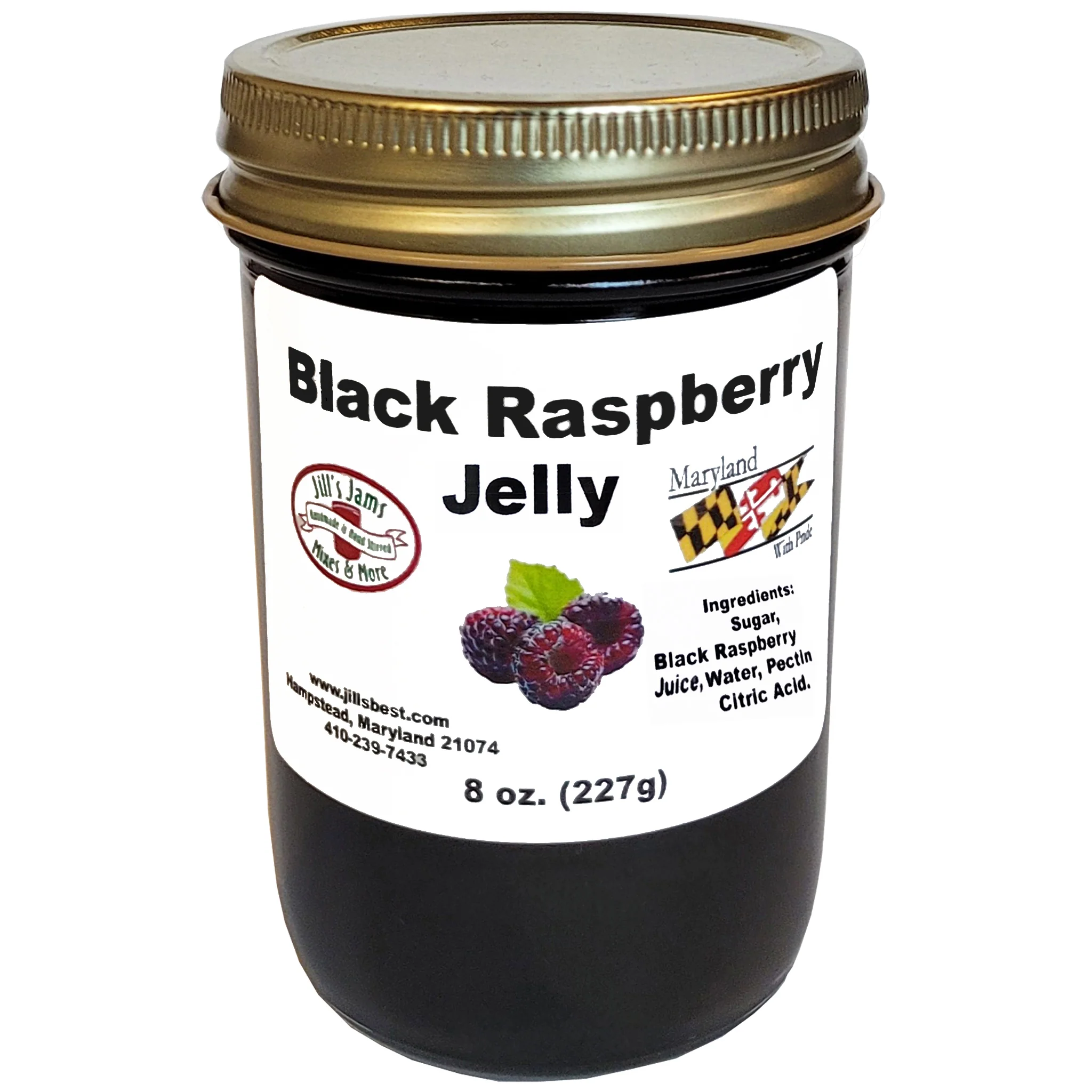 Jill's Black Raspberry Jelly