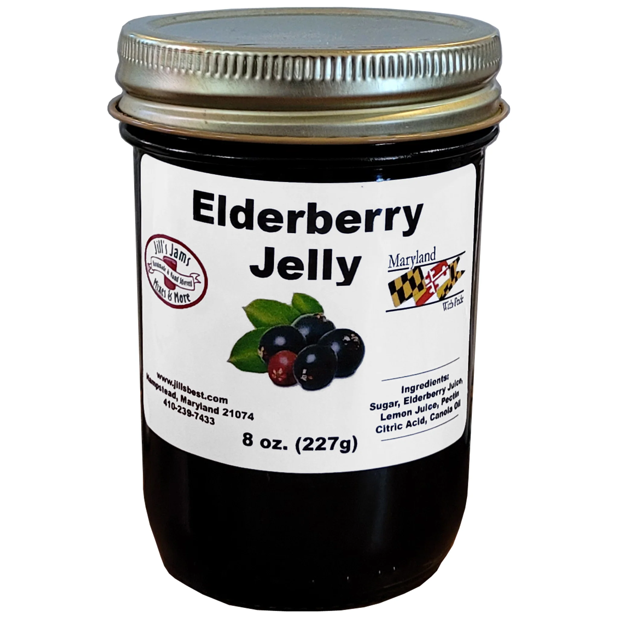 Jill's Elderberry Jelly