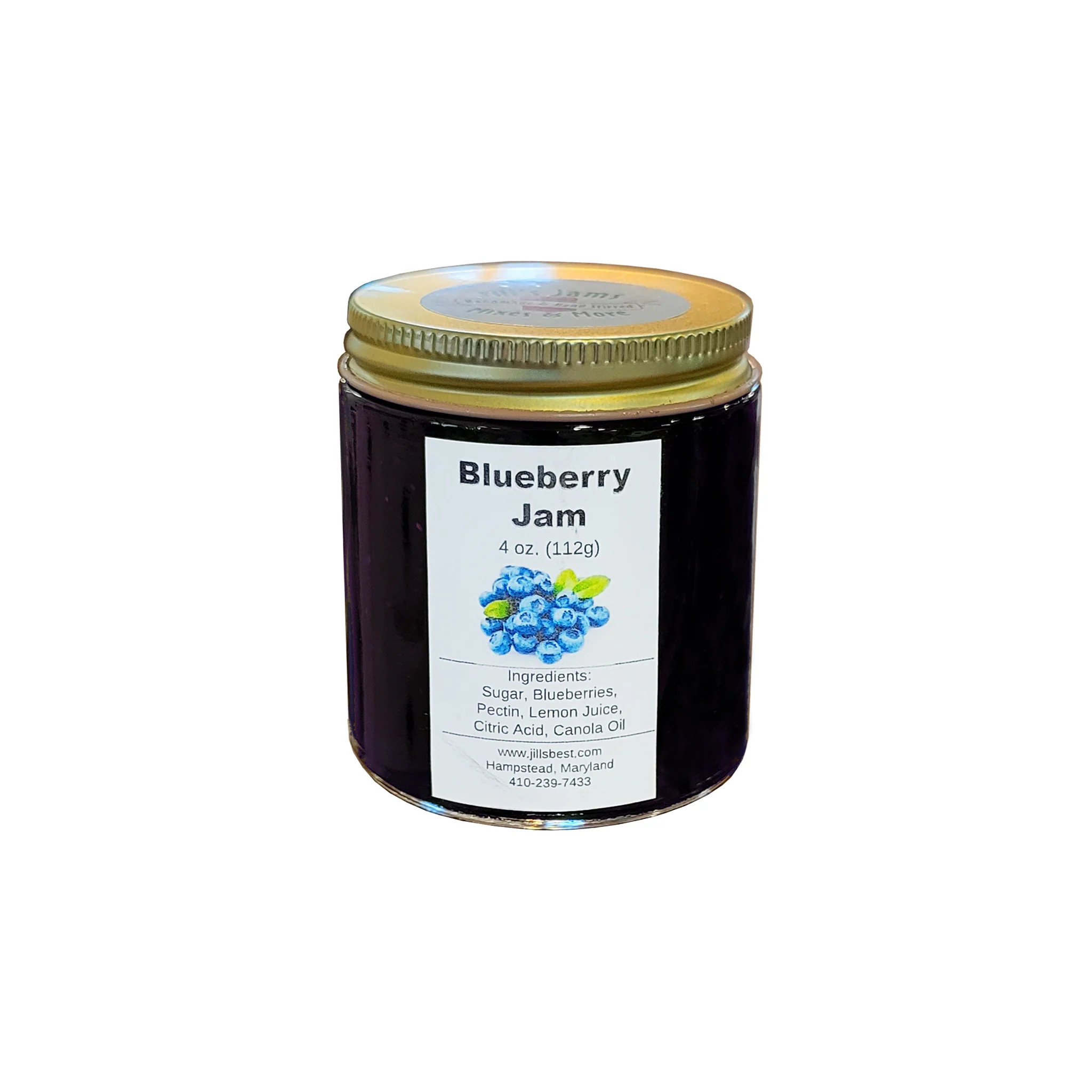 Jill's Mini 4oz Jam/Jelly Assorted Flavors - Image 5