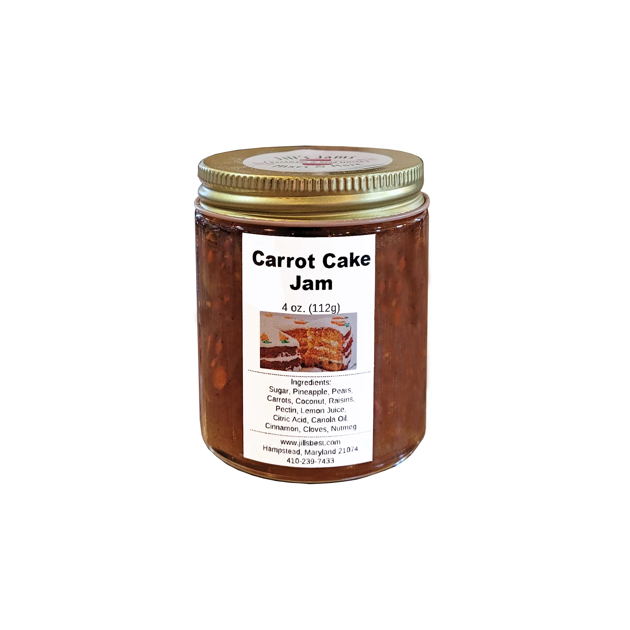 Jill's Mini 4oz Jam/Jelly Assorted Flavors - Image 7