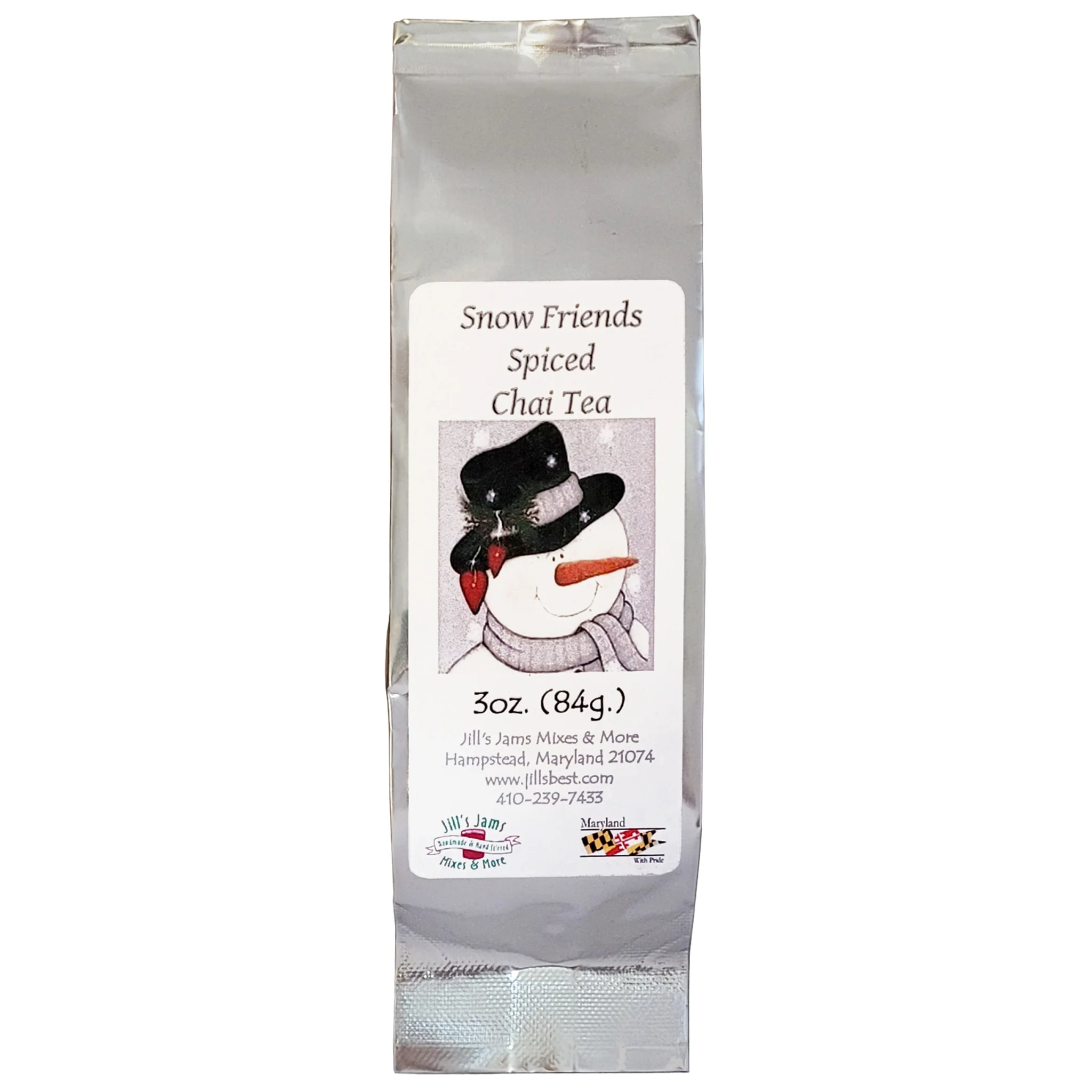 Jill's Snow Friends Spiced Chai Tea Drink Mix