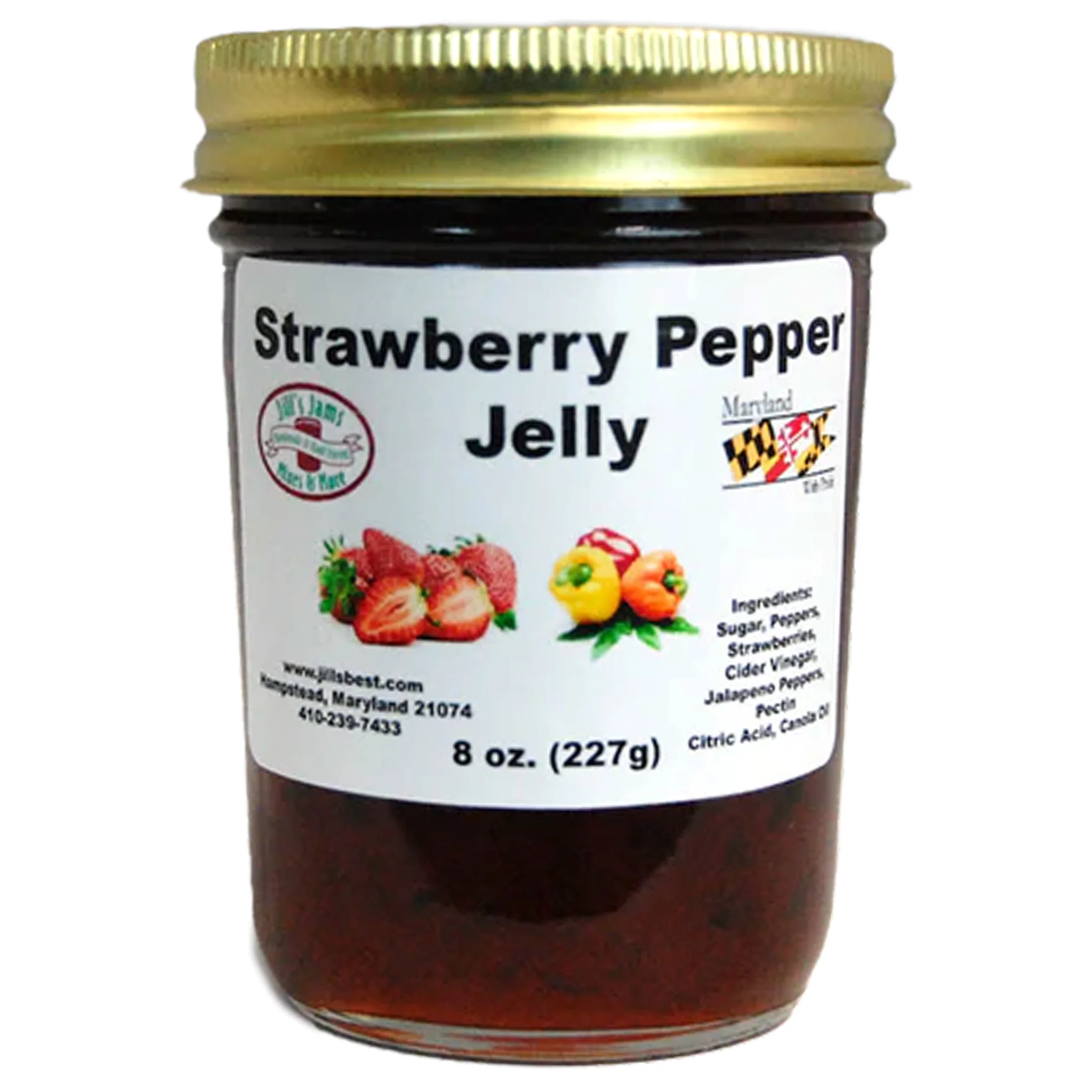Jill's Strawberry Pepper Jelly