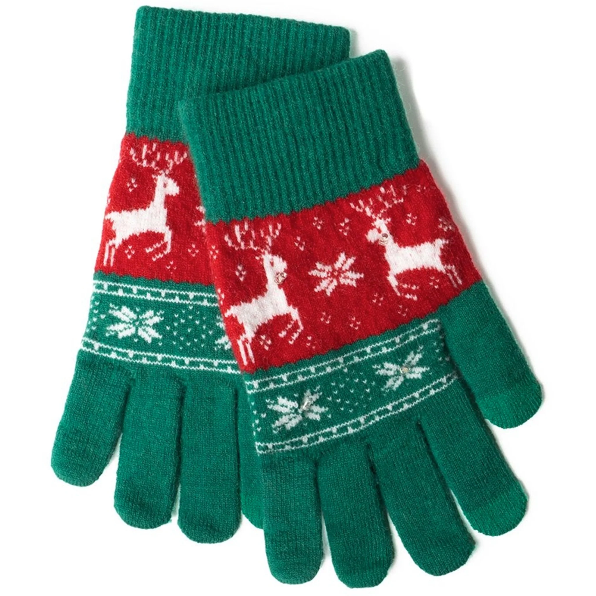 Light-Up Holiday Gloves Assorted Designs - Image 4