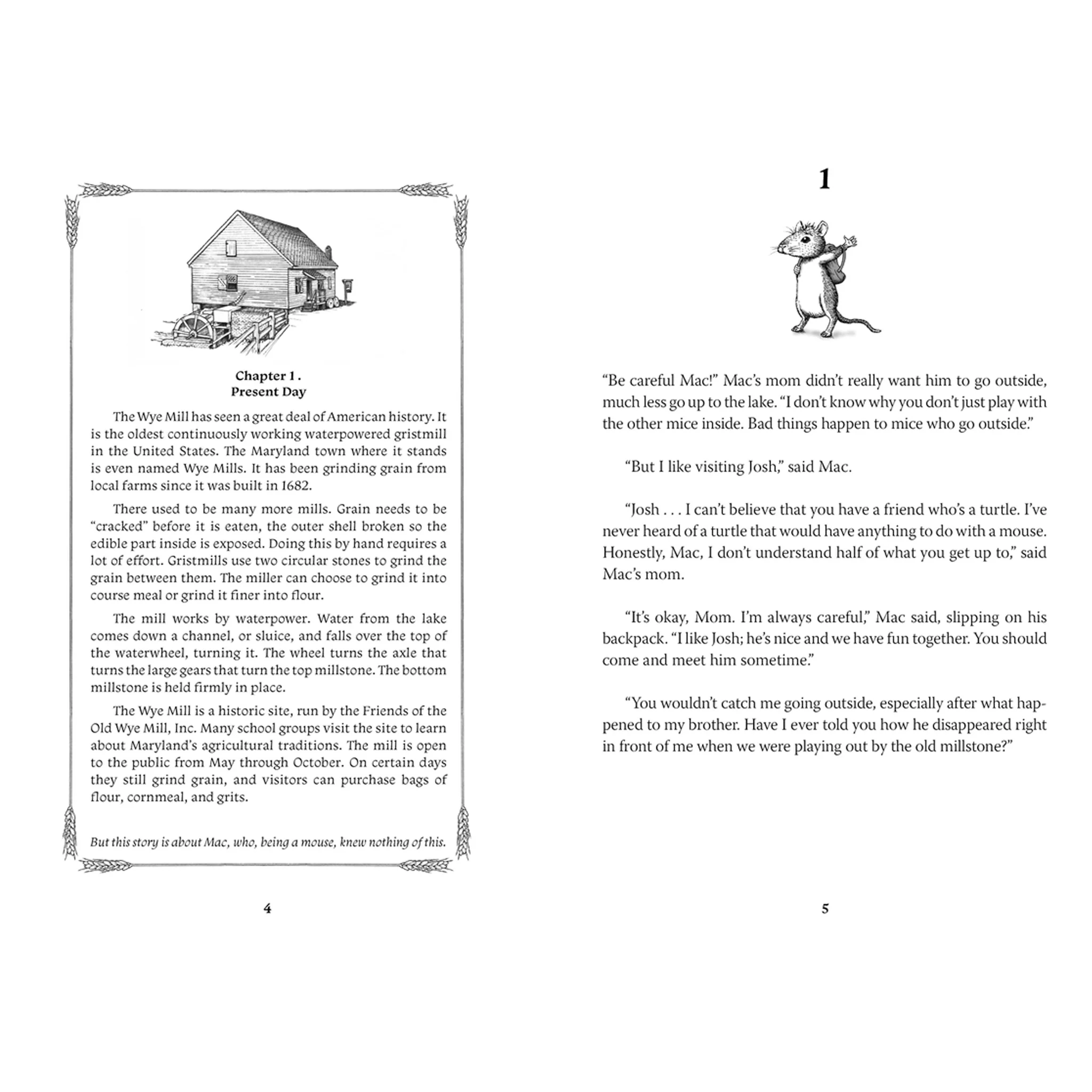 Mac and the Millstone of Time Children's Book - Image 2