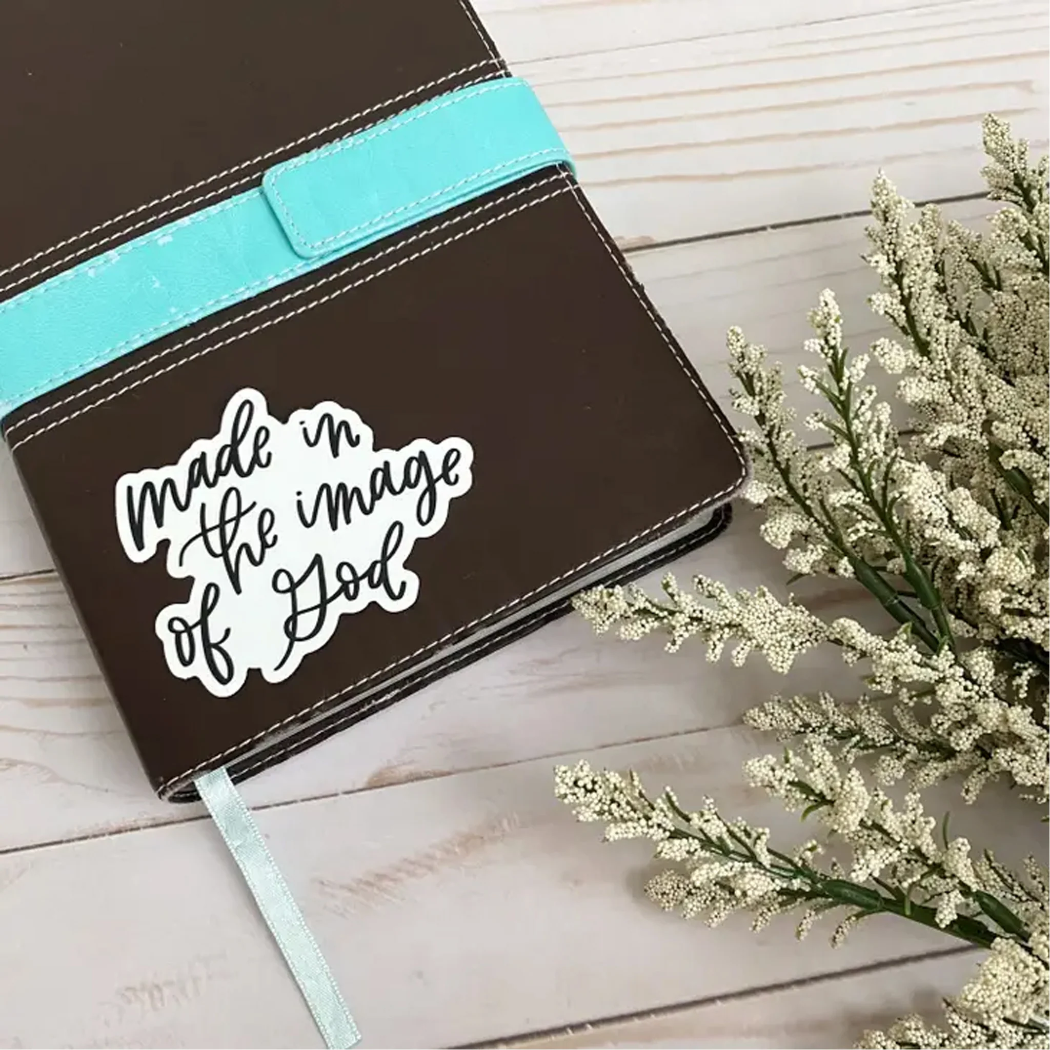 Made In The Image Of God Vinyl Sticker - Image 3