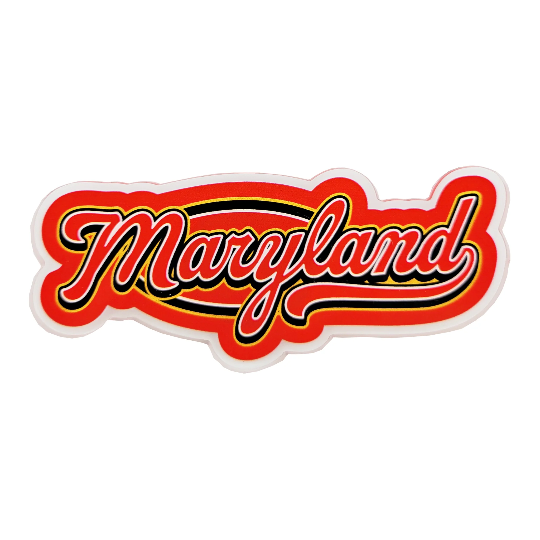 Maryland Ballpark Script Acrylic Magnet