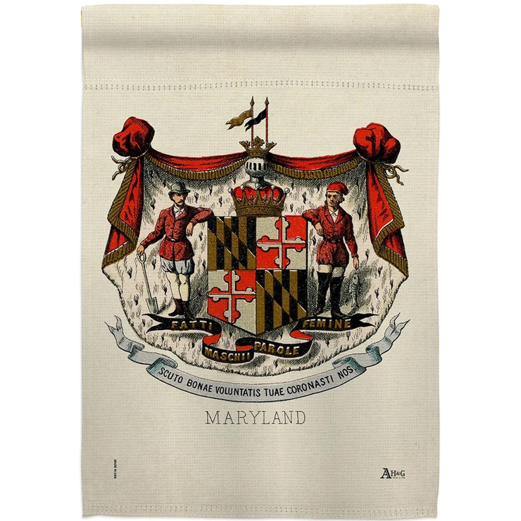 Maryland Coat Of Arms (Sleeve) Flag