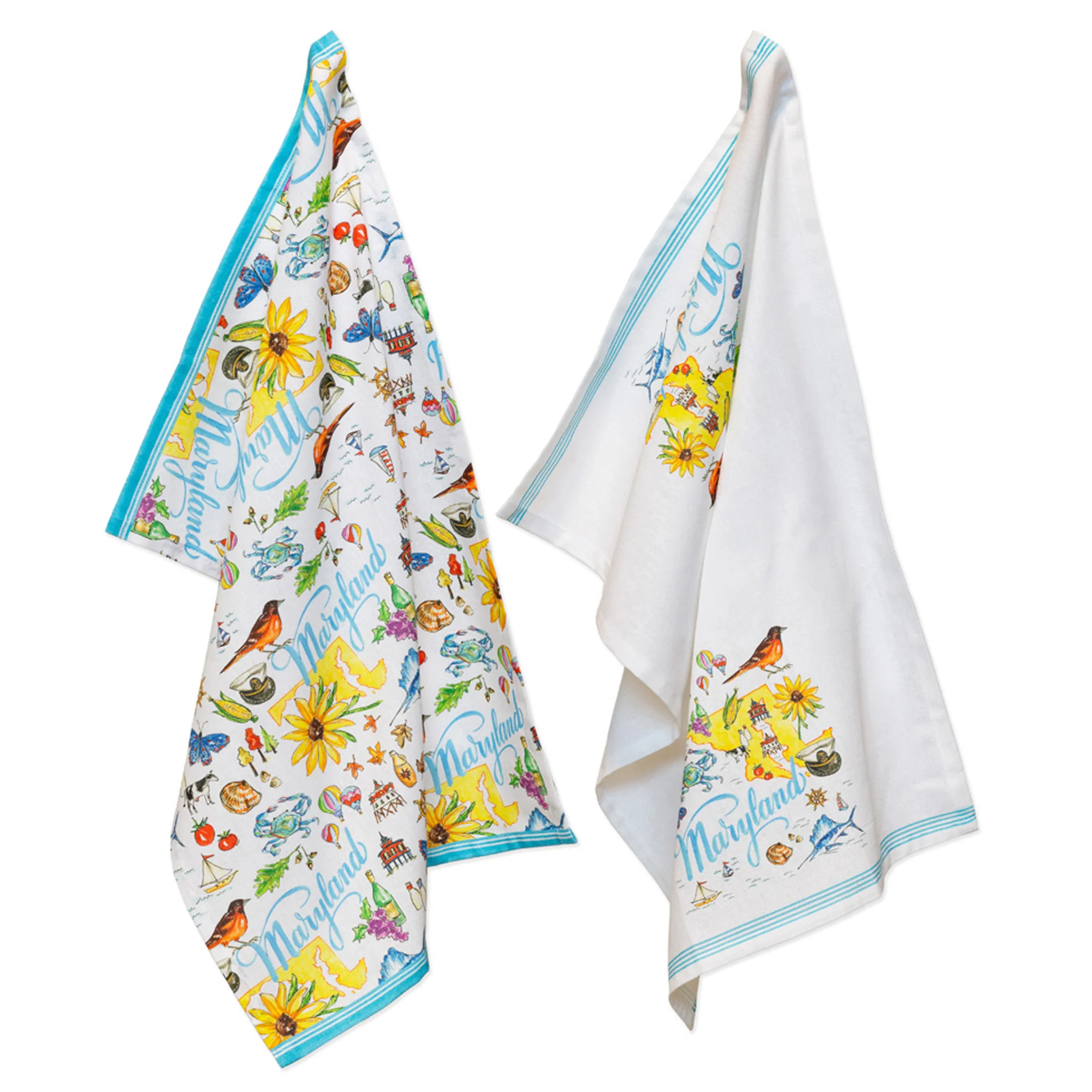 Maryland Collage Kitchen Towel Assorted - Image 2