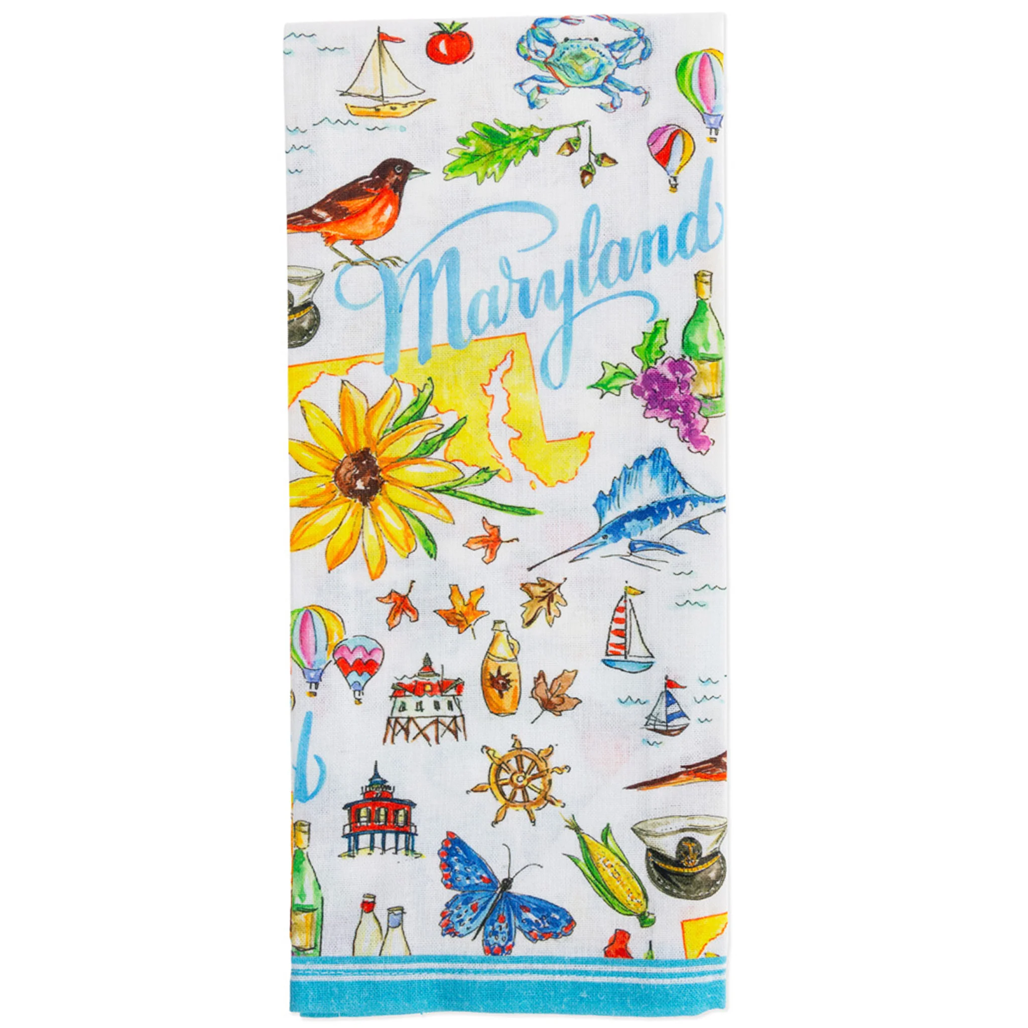 Maryland Collage Kitchen Towel Assorted - Image 3