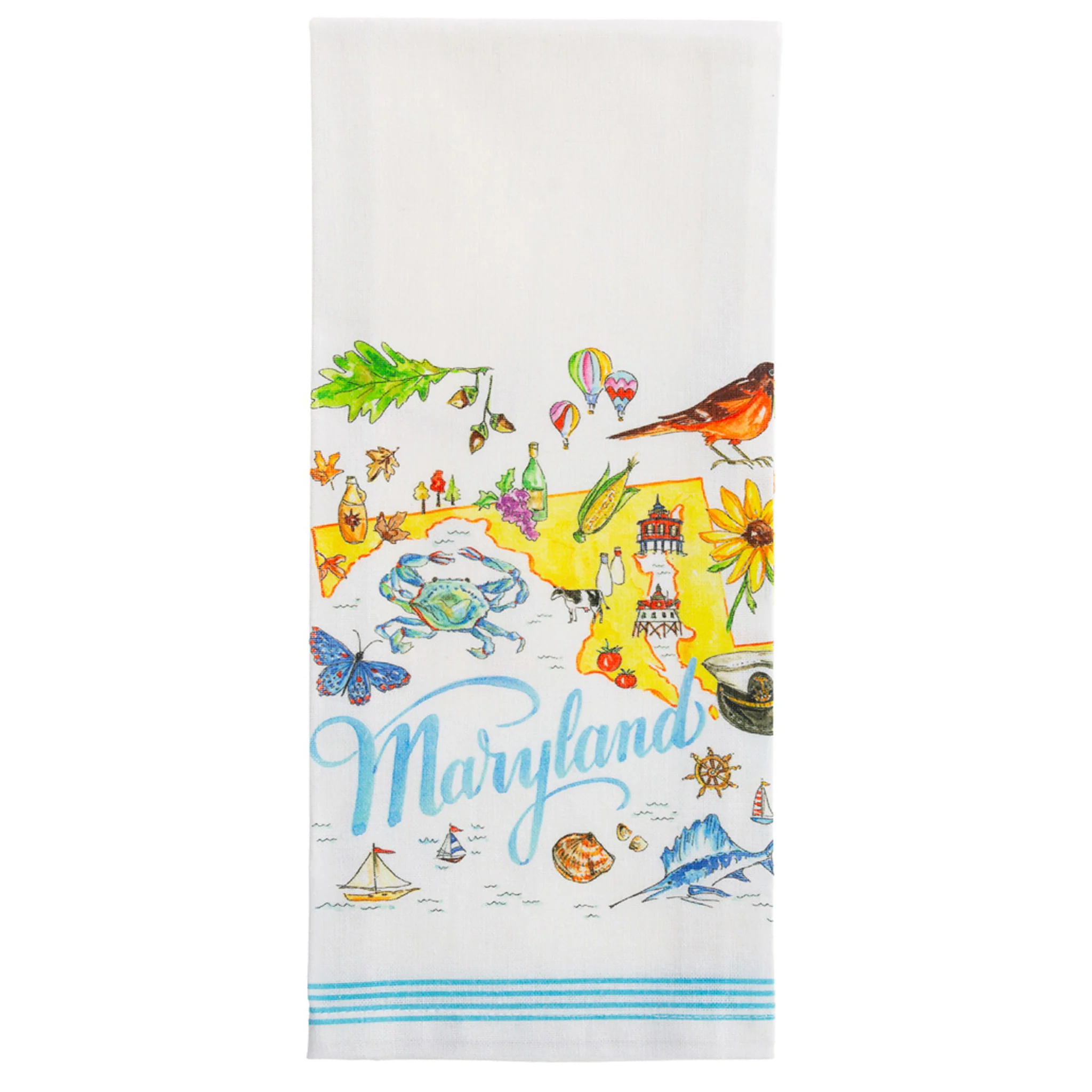 Maryland Collage Kitchen Towel Assorted - Image 4