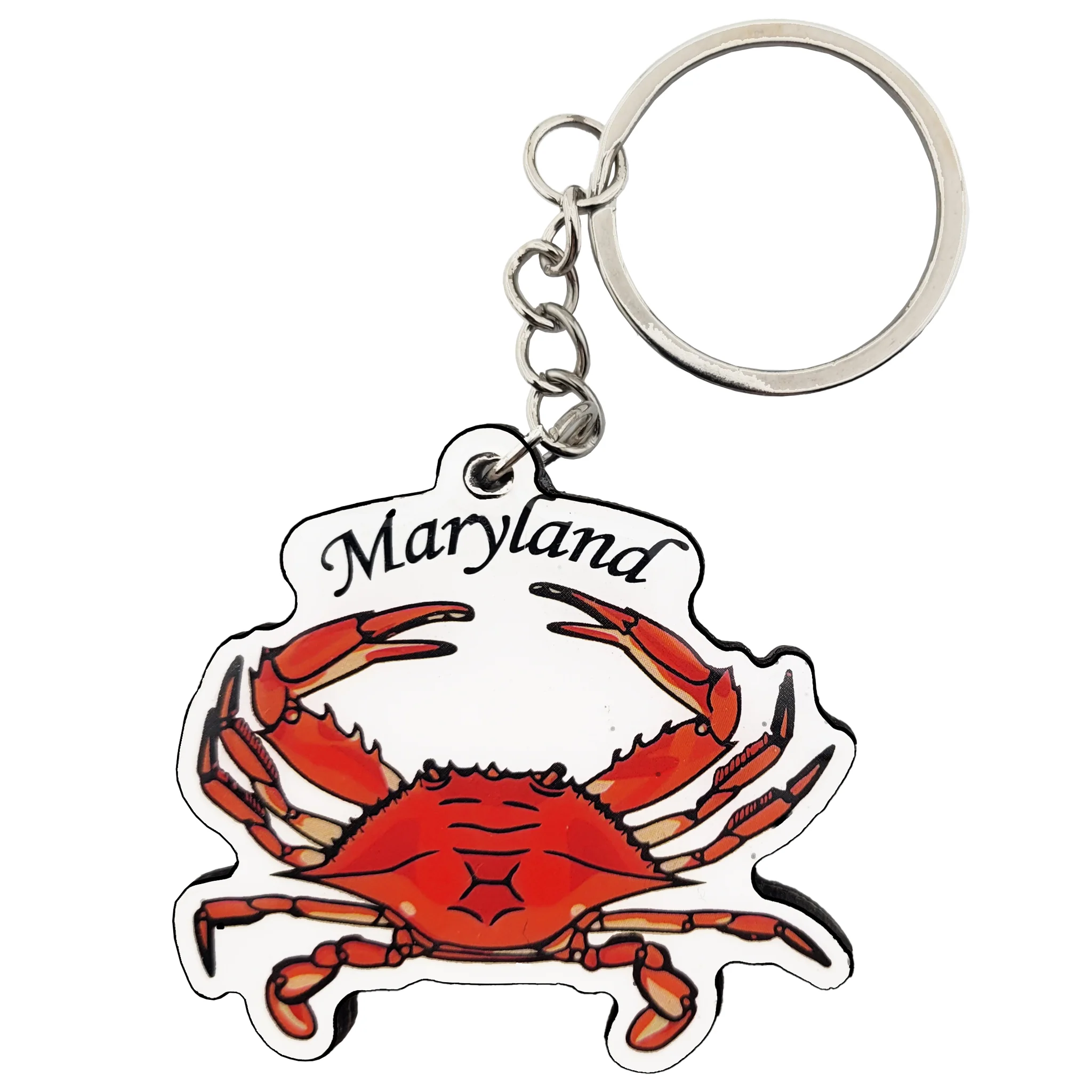 Maryland Crab Decowood Key Ring - Image 2
