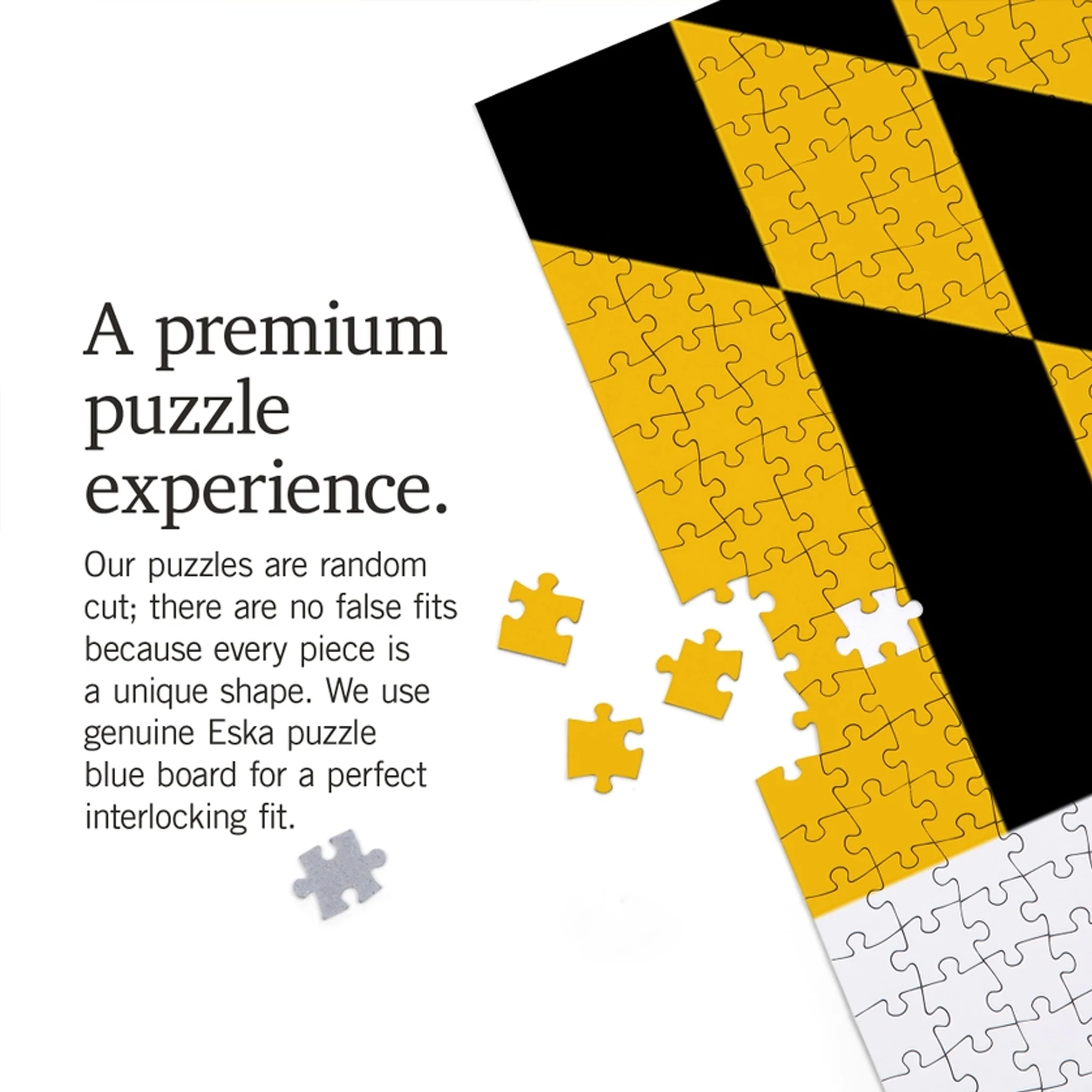 Maryland Flag 1,000 Piece Puzzle - Image 4