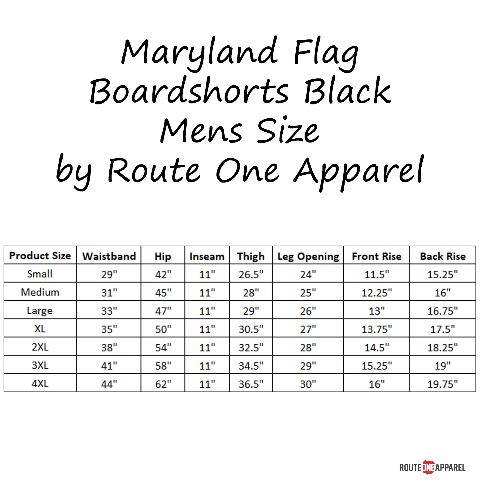Maryland Flag Boardshorts Mens Black - Image 5