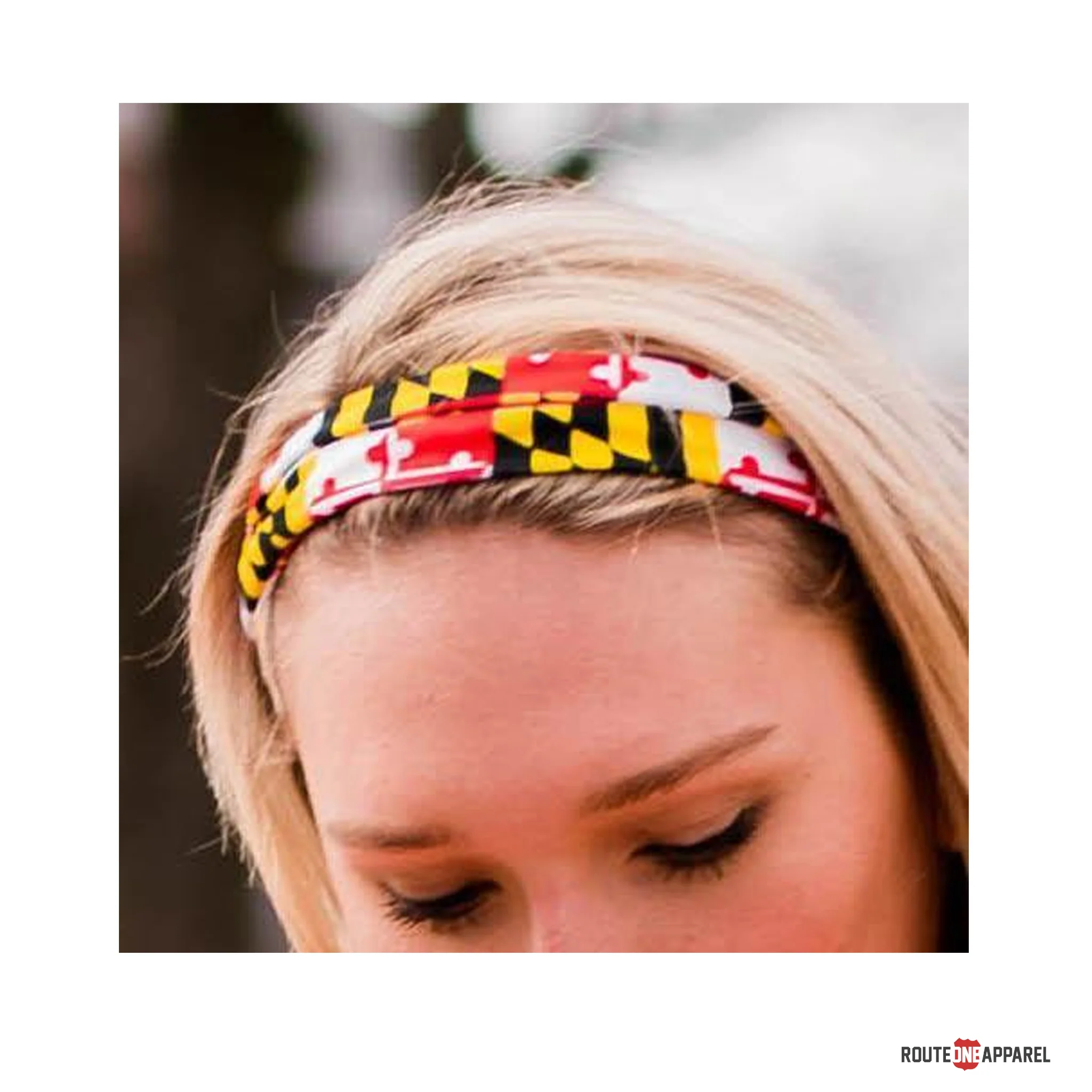 Maryland Flag Stretch Headband - Image 3