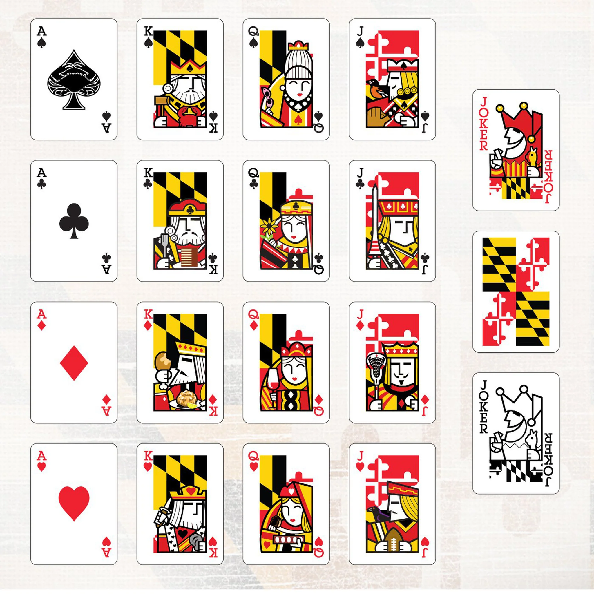 Maryland Flag Playing Cards - Image 4