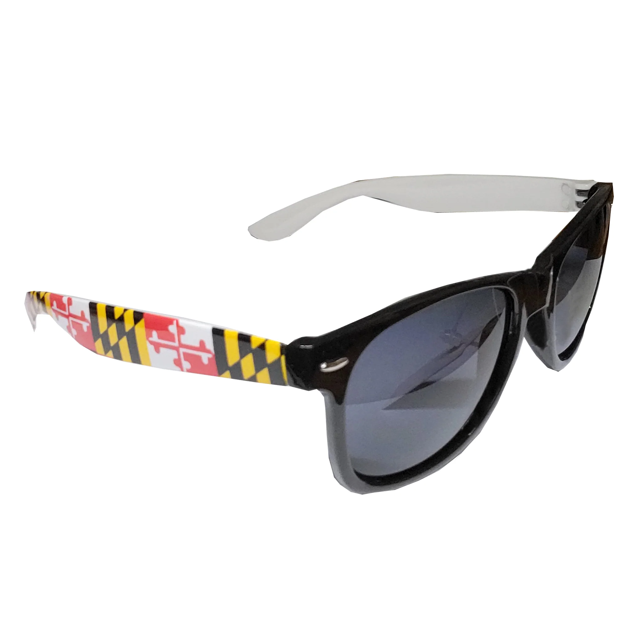 Maryland Flag Side Arm Print Sunglasses - Image 2