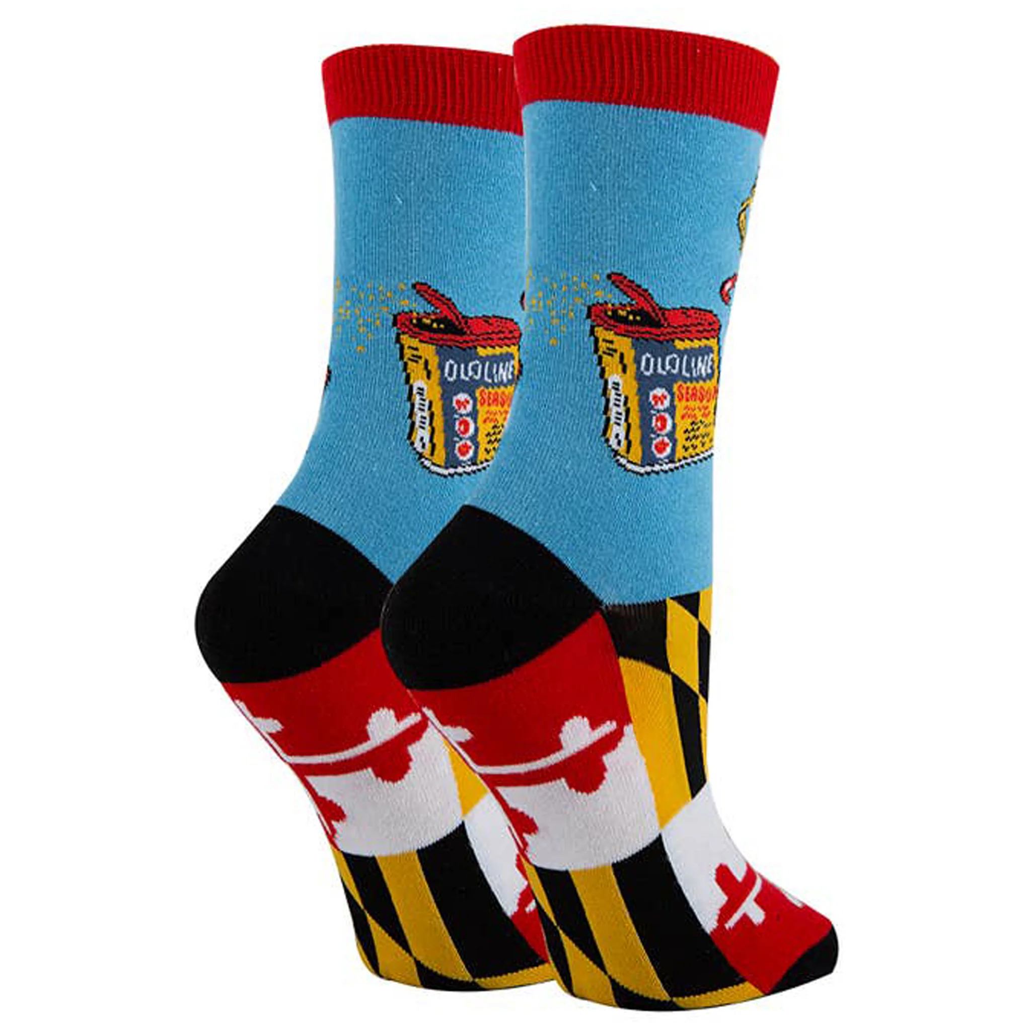 Maryland Flag with Novelty Crab Socks - Image 3
