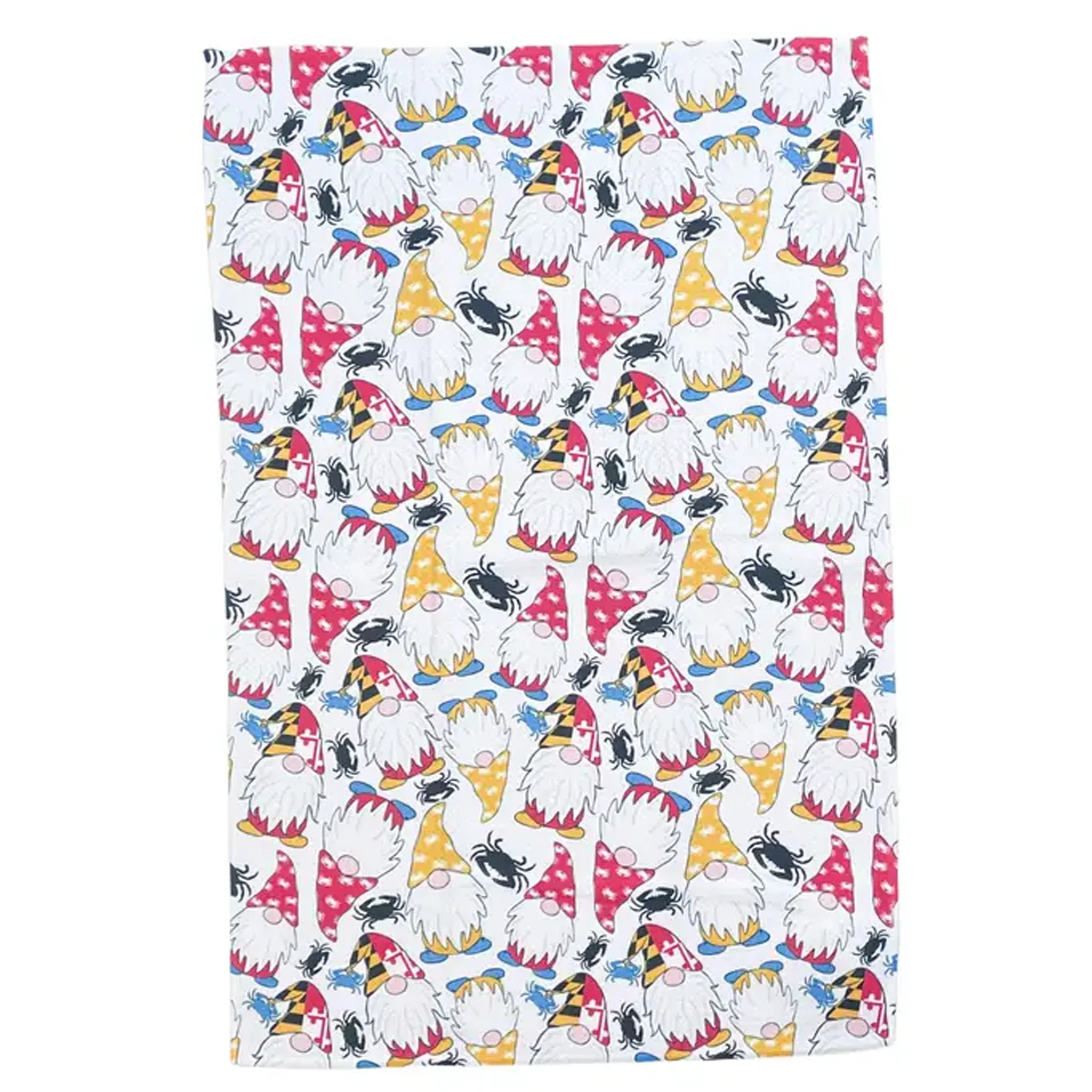 Maryland Flag Gnome Full Print Kitchen Towel - Image 3