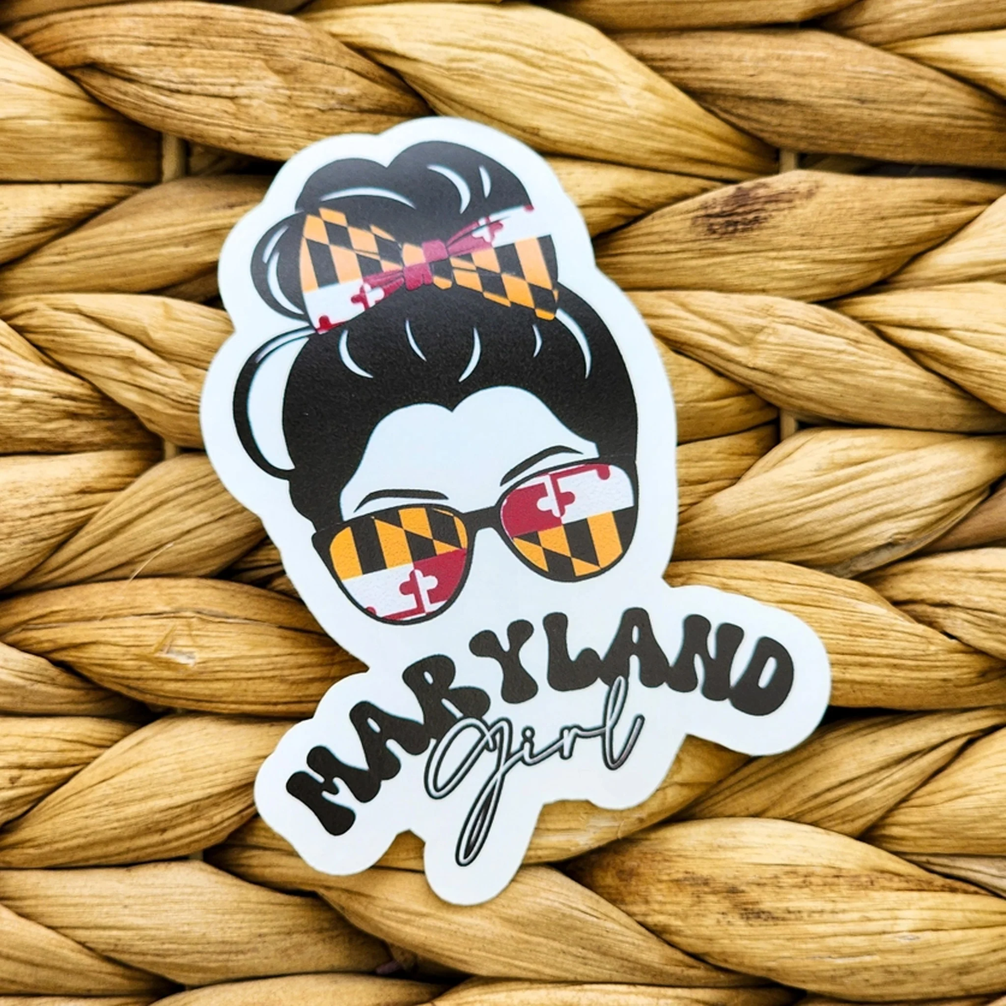 Maryland Girl Die Cut Vinyl Stickers Assorted Designs - Image 6