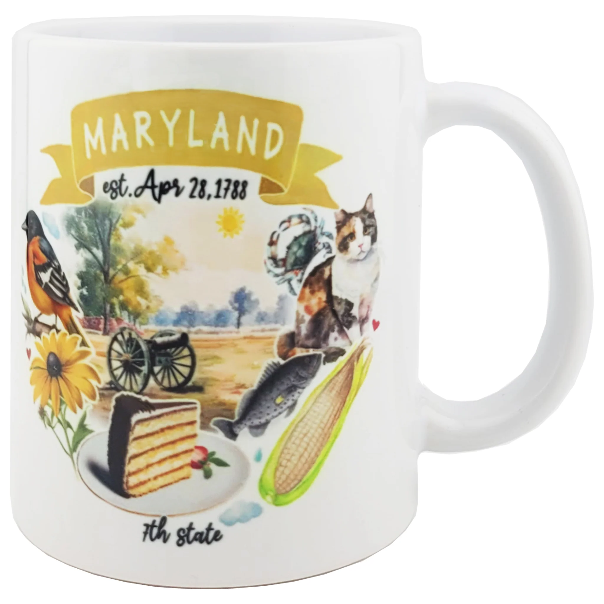 Maryland Heritage 7th State Coffee Mug