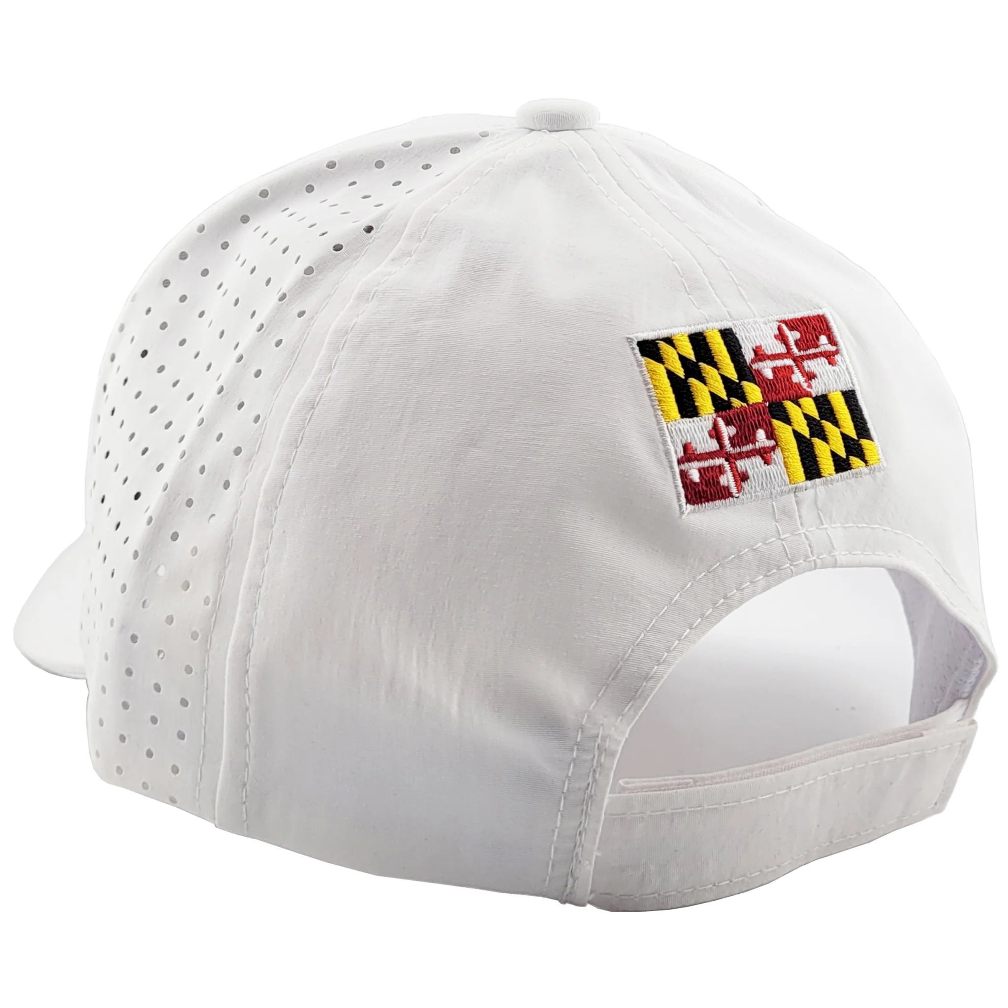 Maryland Raised Script Vented Side Baseball Hat - Image 5