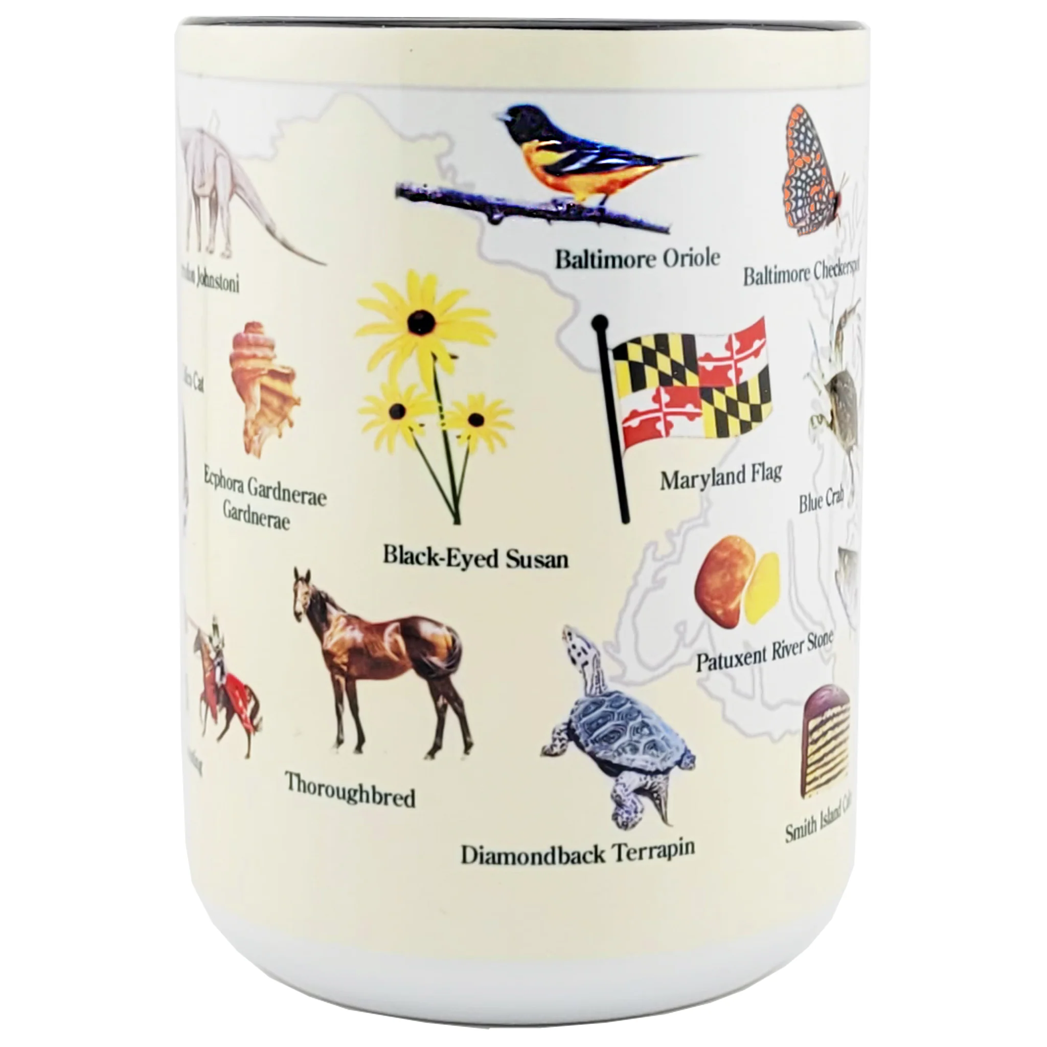 Maryland State Symbols Coffee Mug - Image 2