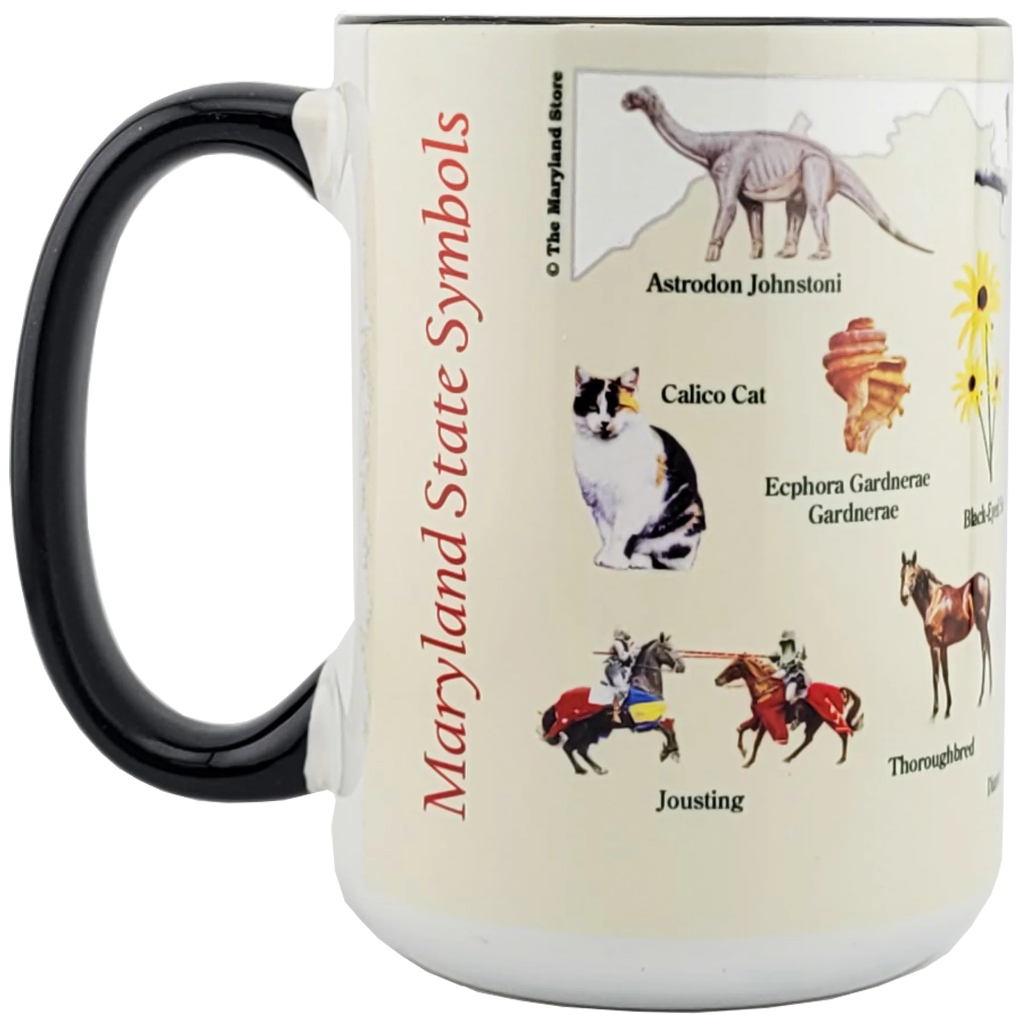 Maryland State Symbols Coffee Mug - Image 3
