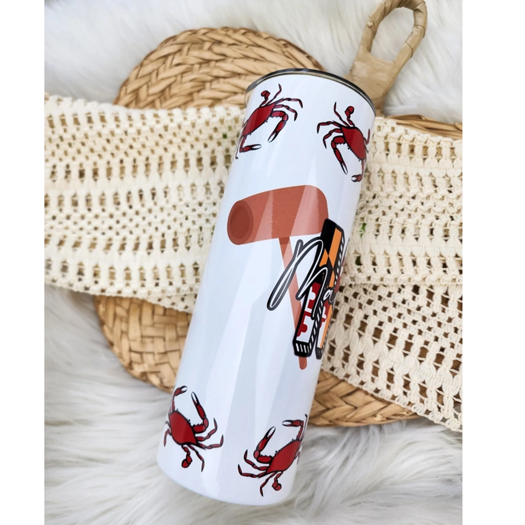 Maryland Themed 20oz Skinny Tumbler - Assorted Designs - Image 11