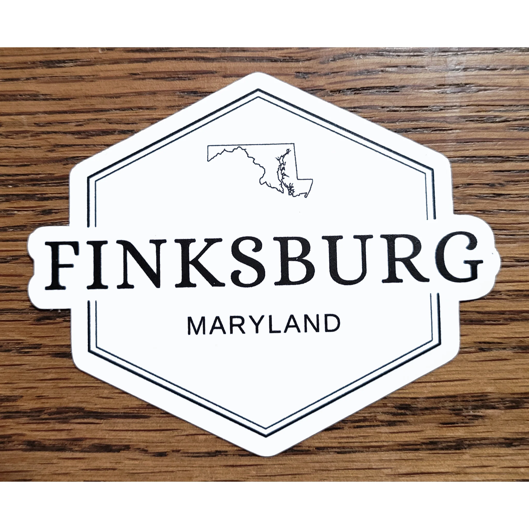 Maryland Town Names Die Cut Vinyl Sticker - Assorted - Image 3