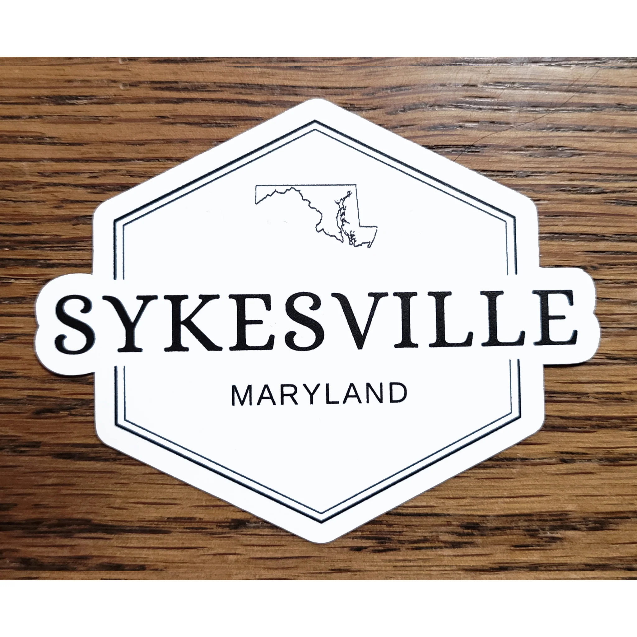 Maryland Town Names Die Cut Vinyl Sticker - Assorted - Image 4