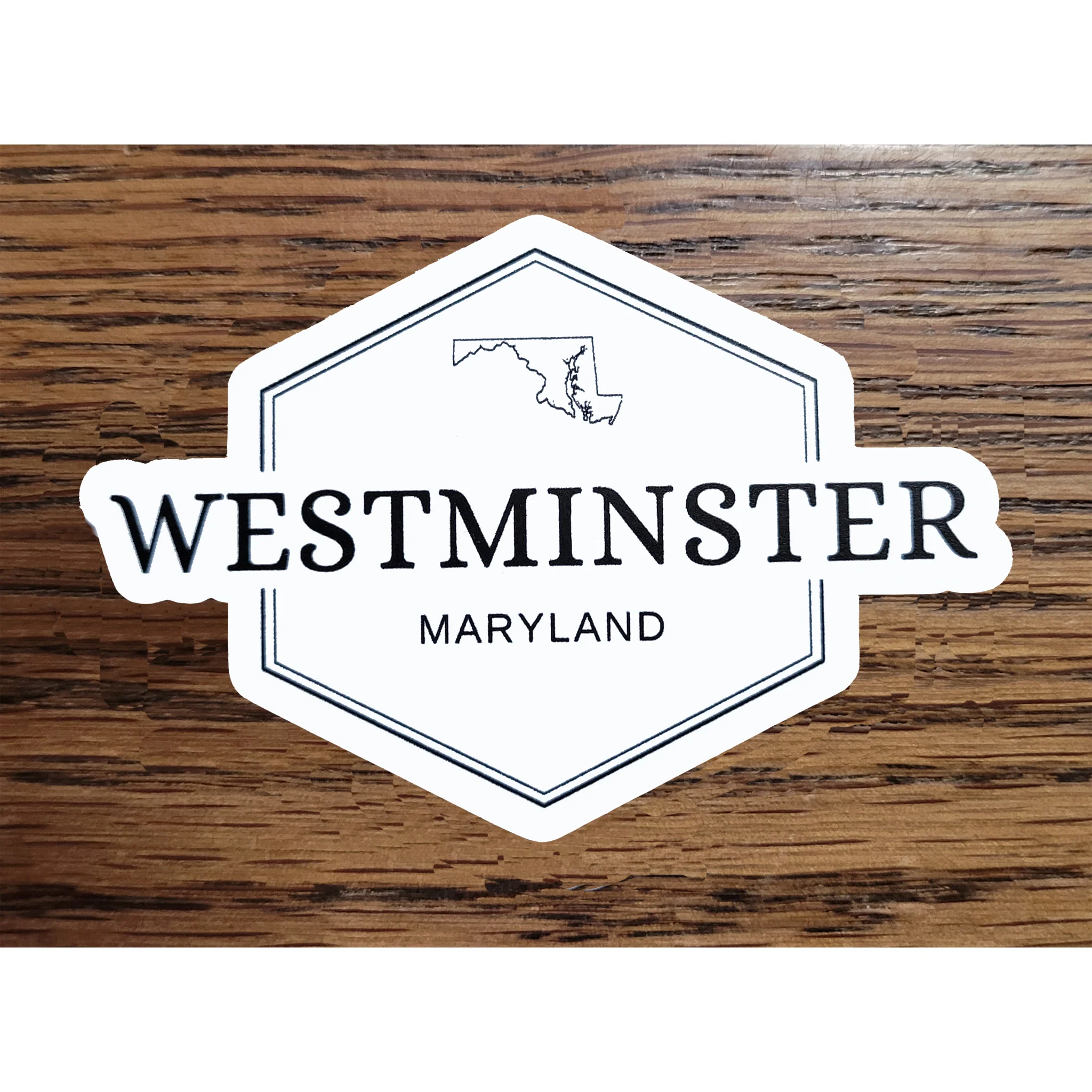 Maryland Town Names Die Cut Vinyl Sticker - Assorted - Image 5