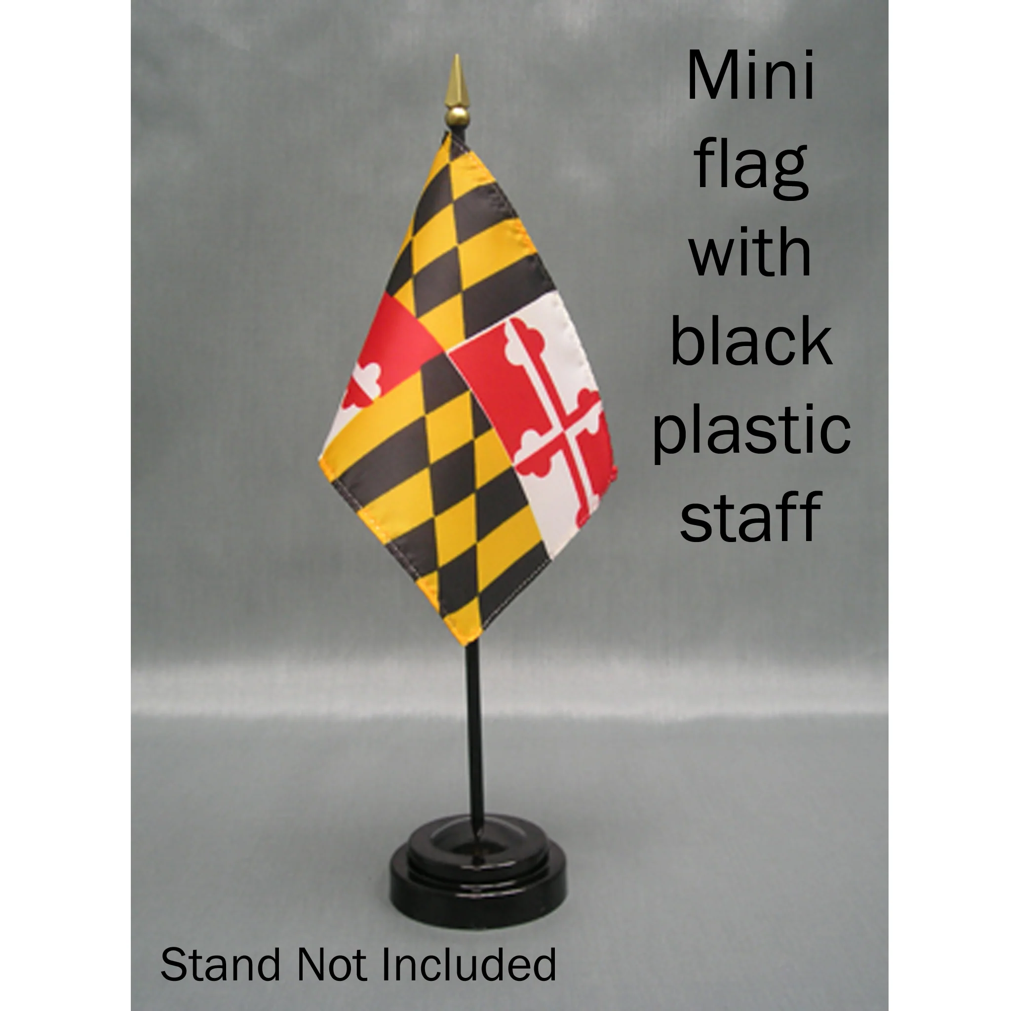 Maryland State Flag Mini On Stick - Image 4