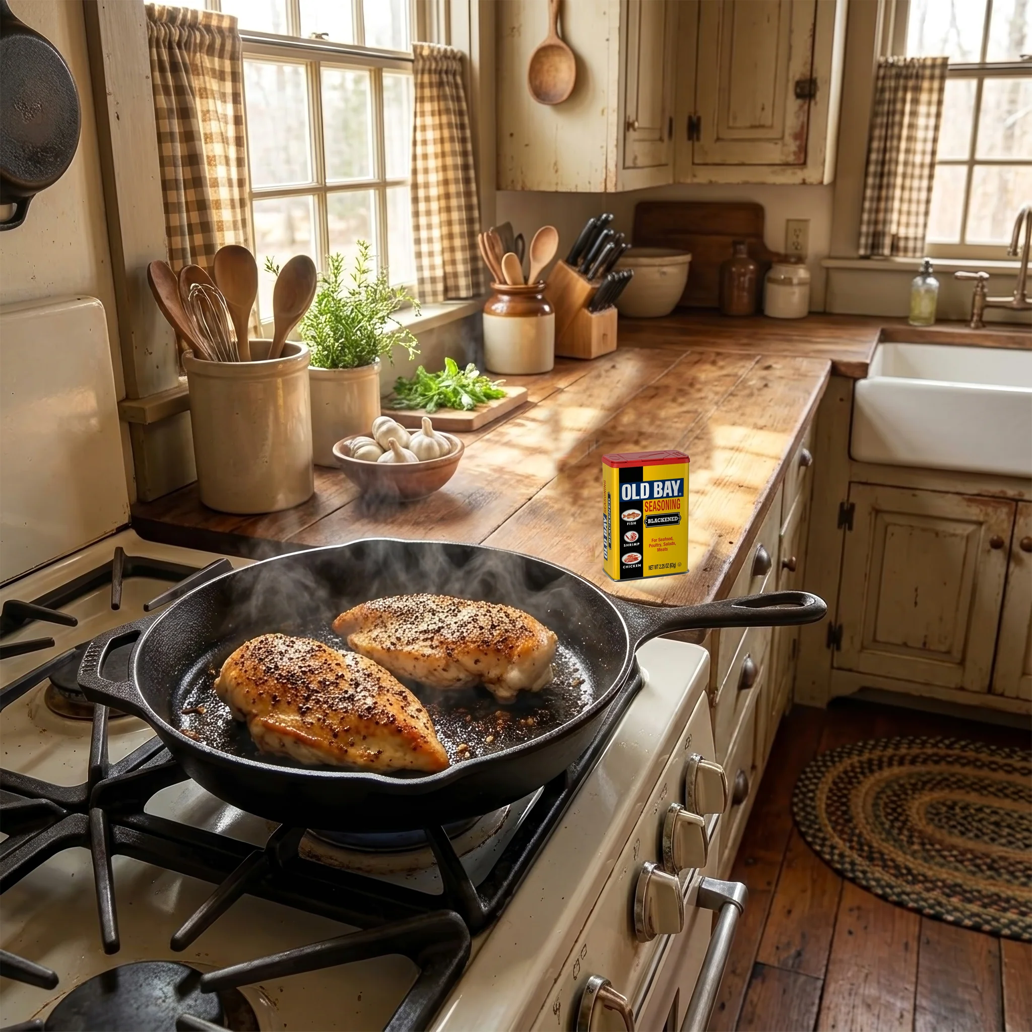 Old Bay Blackened Seasoning 2.25oz Tin Can - Image 4