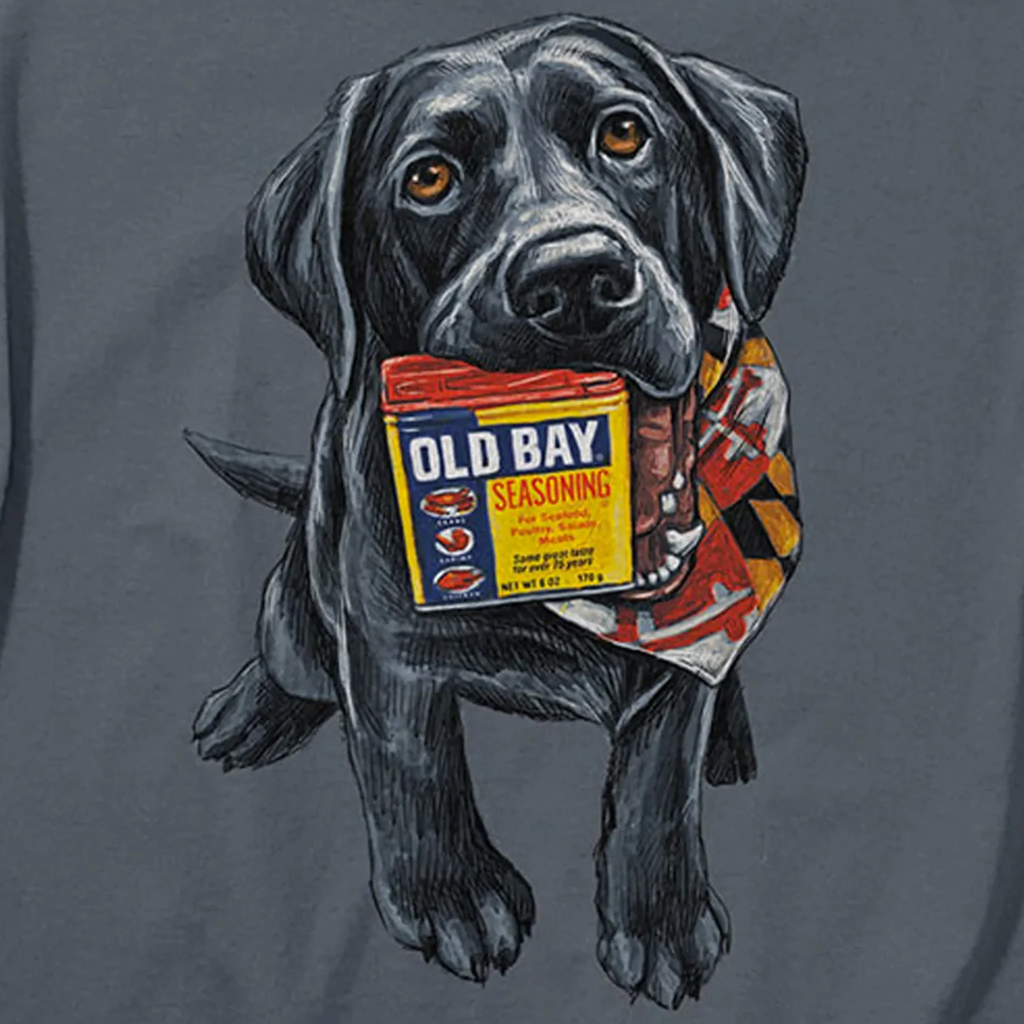 Old Bay Seasoning Good Boy T-Shirt - Image 4