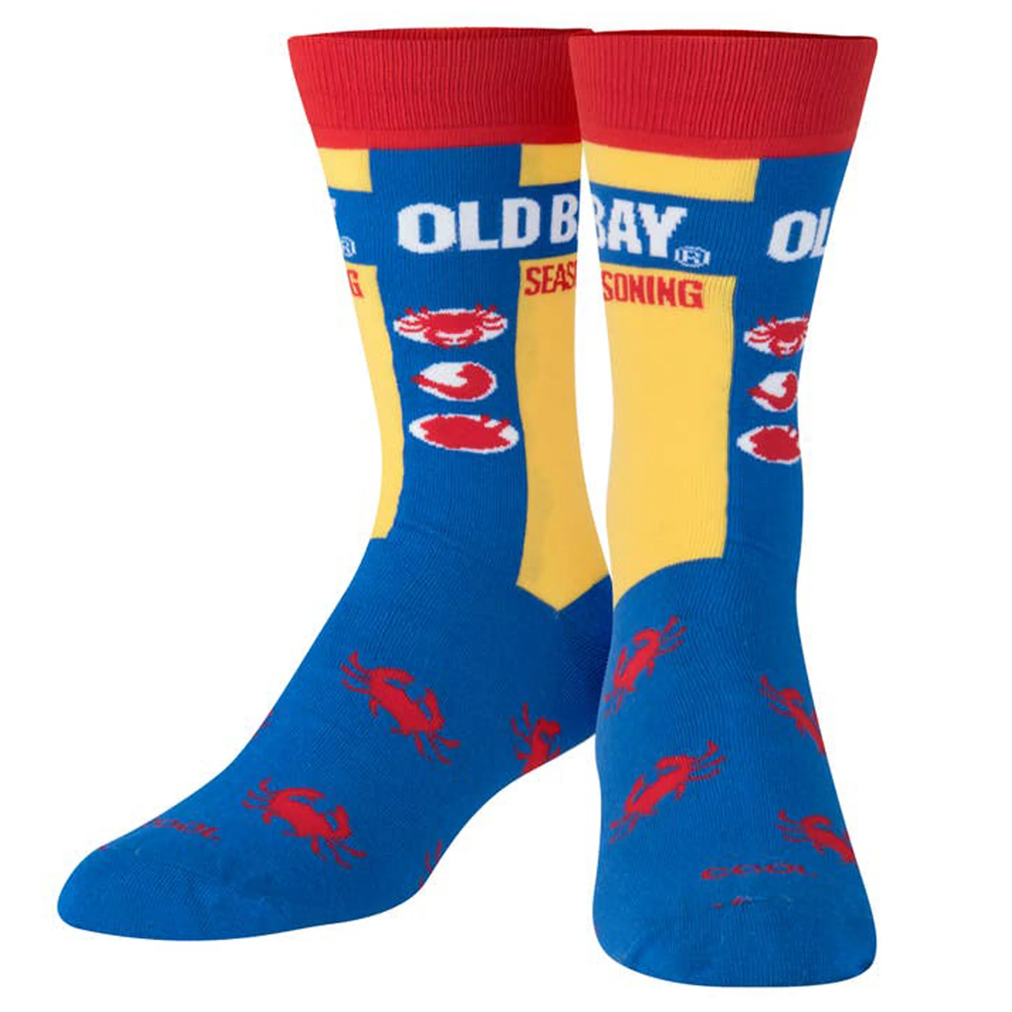 Old Bay Seasoning Can Adult Crew Socks - Image 2