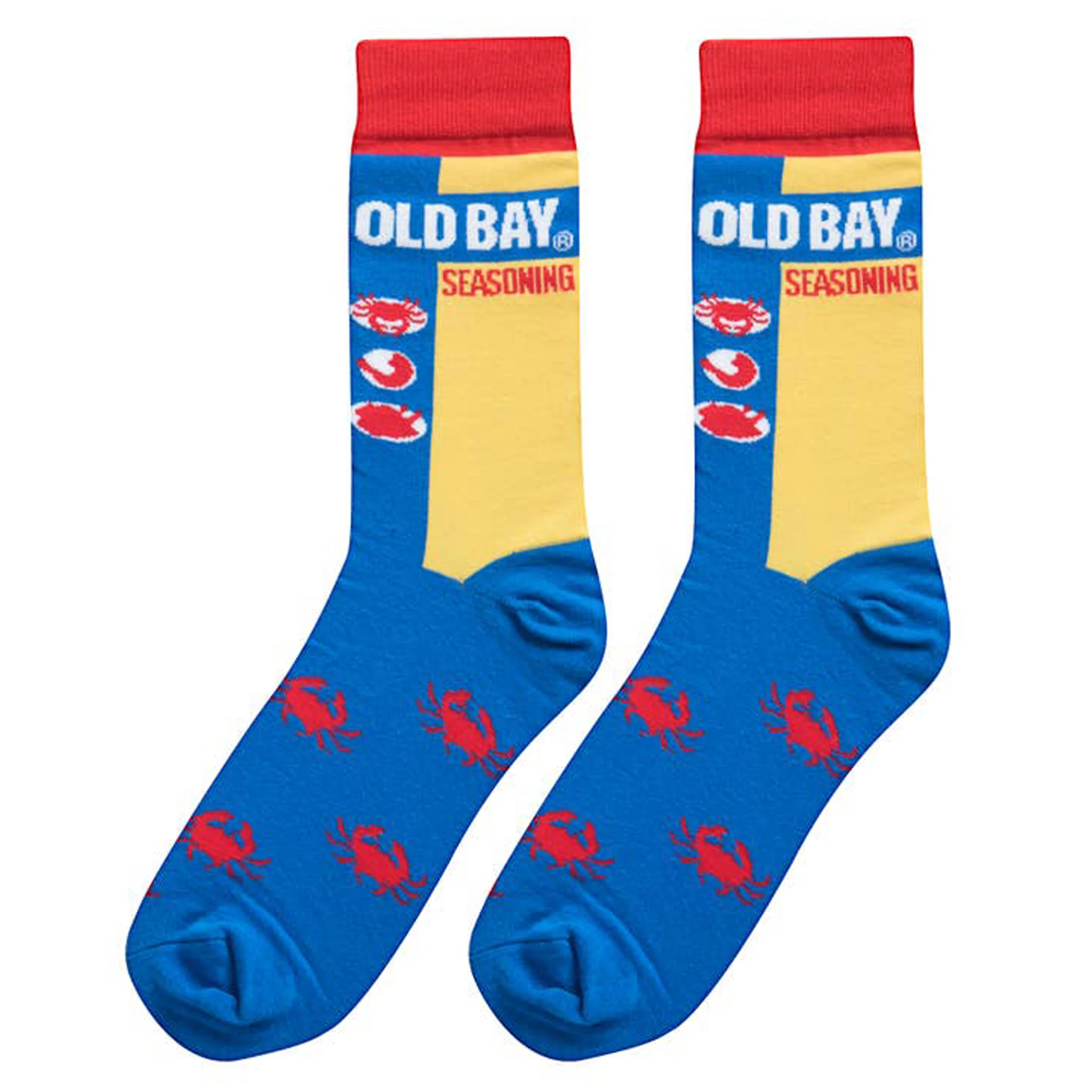 Old Bay Seasoning Can Adult Crew Socks - Image 3
