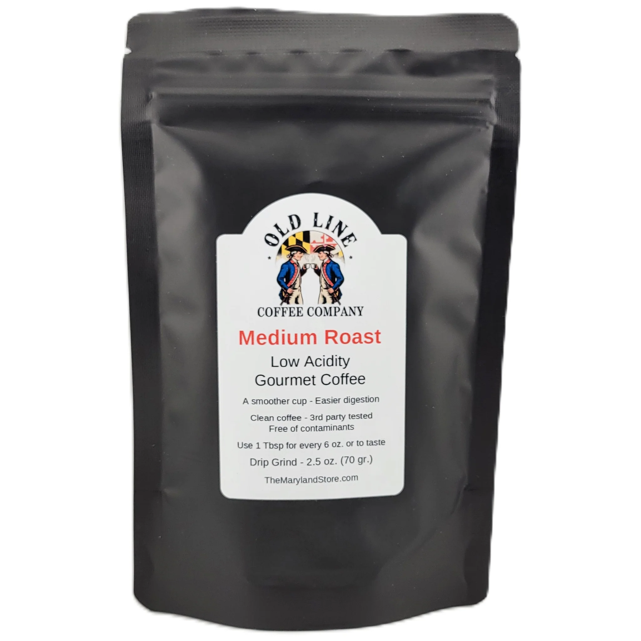 Old Line Coffee Medium Roast 2.5oz