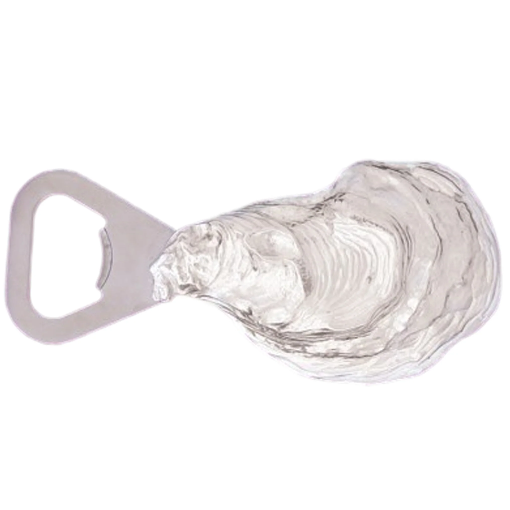 Oyster Shell Bottle Opener Pewter - Image 2