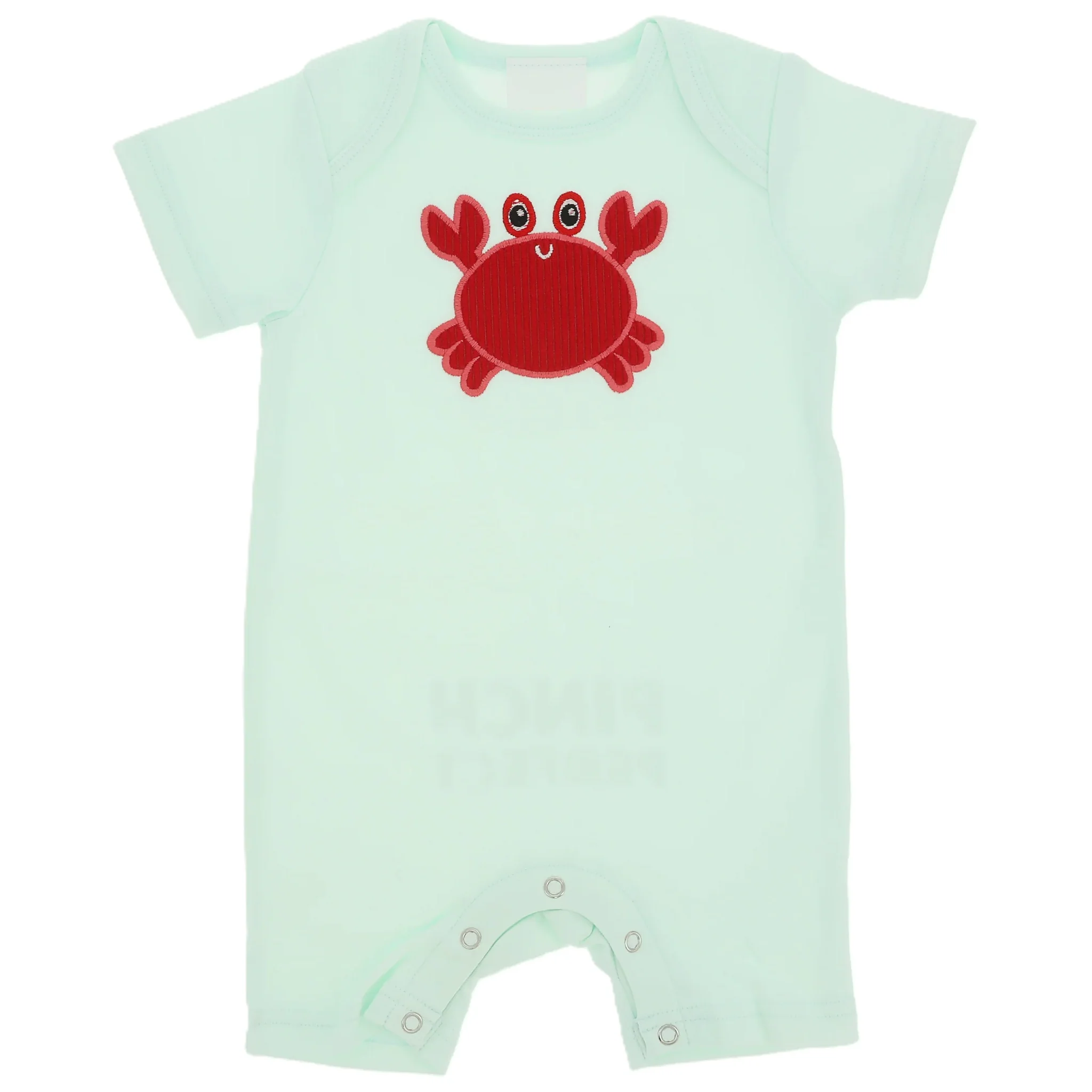 Pinch Perfect Crab Infant Baby Romper