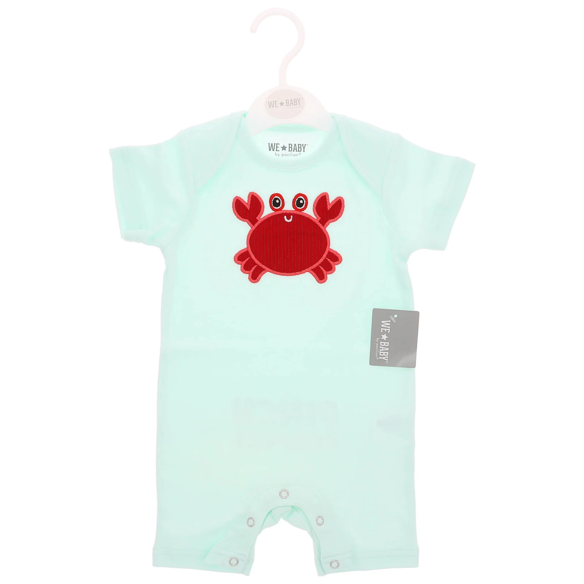 Pinch Perfect Crab Infant Baby Romper - Image 5