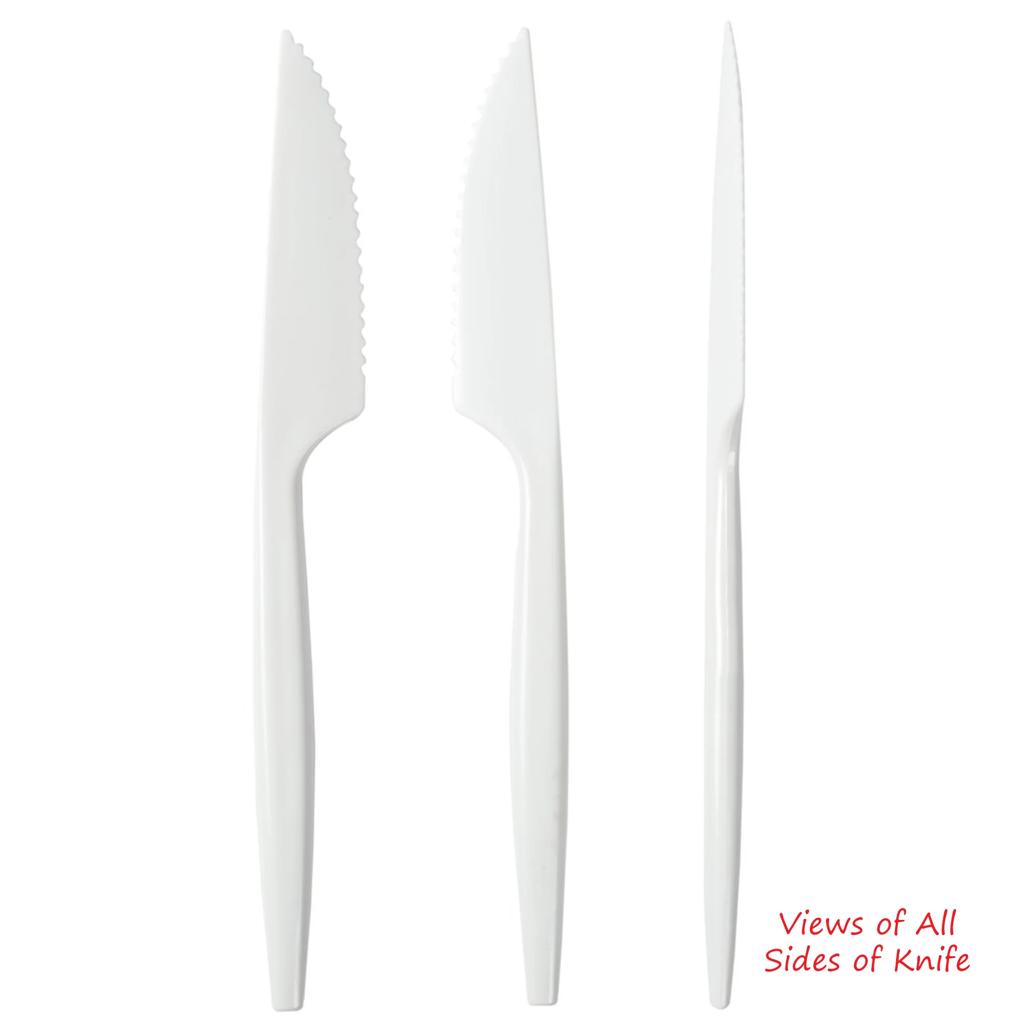 Plastic Crab Knife 7" Assorted Colors - Image 5