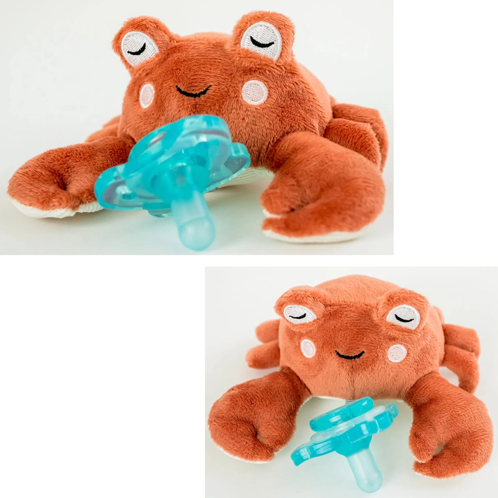 Plush Crab Toy Baby Pacifier Pacibuddy - Image 4