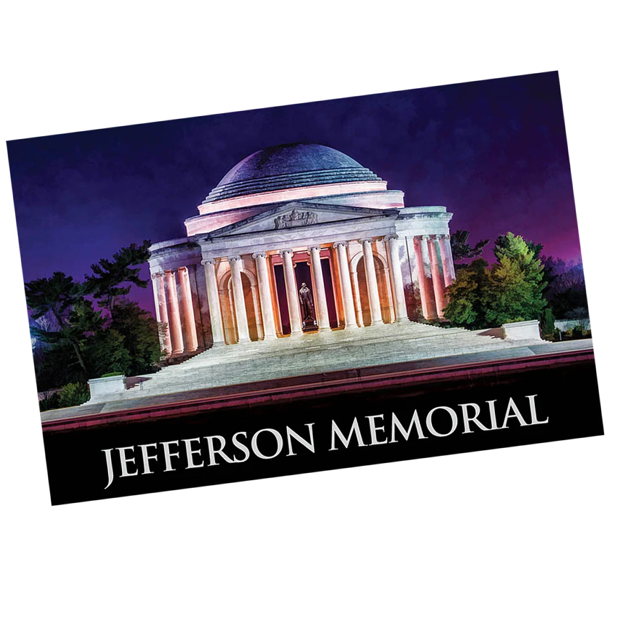 Postcard - Jefferson Memorial Washington DC