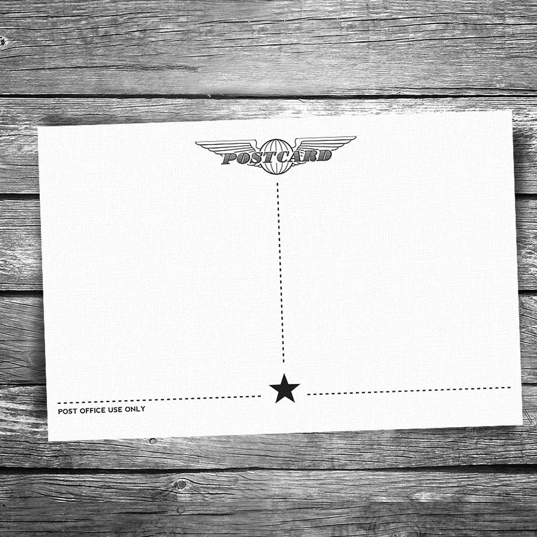 Postcard - State Names USA Flag Style Design - Image 2