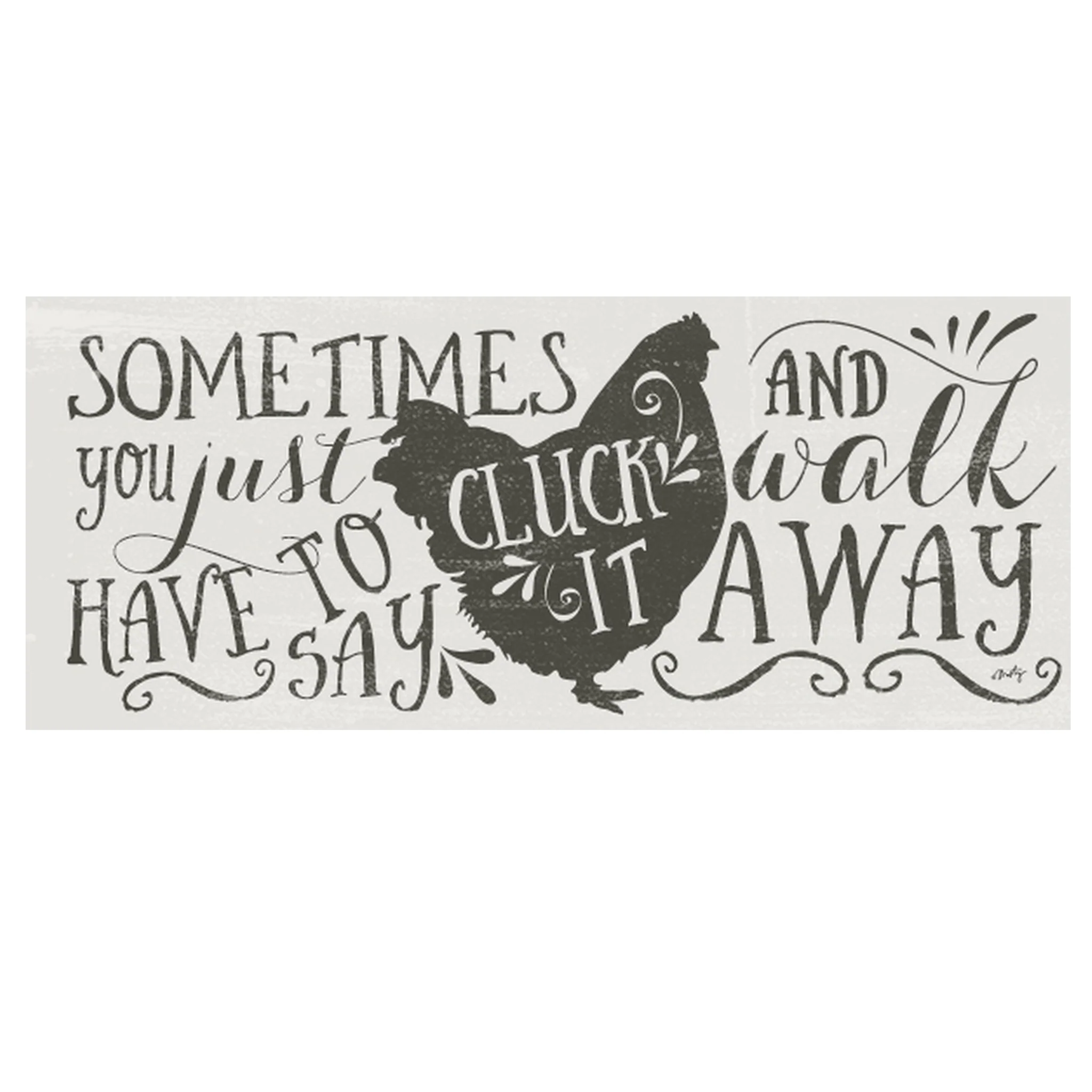 Print Block Sign 10"x4" Assorted Designs - Image 7