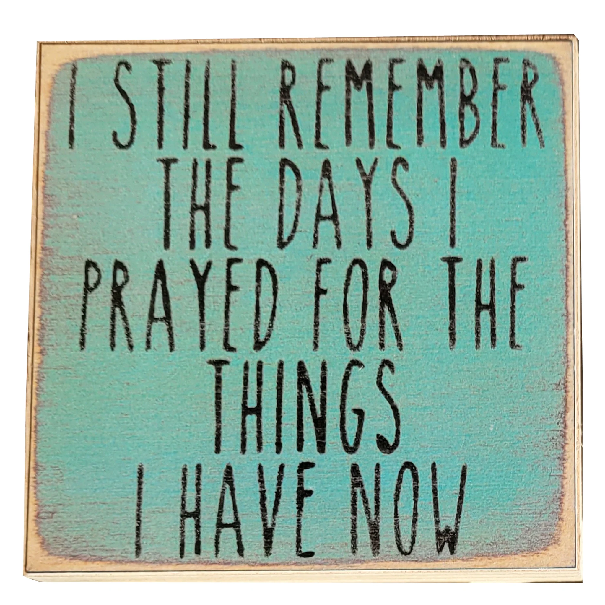 Print Block Sign 4"x4" Assorted Designs - Image 17