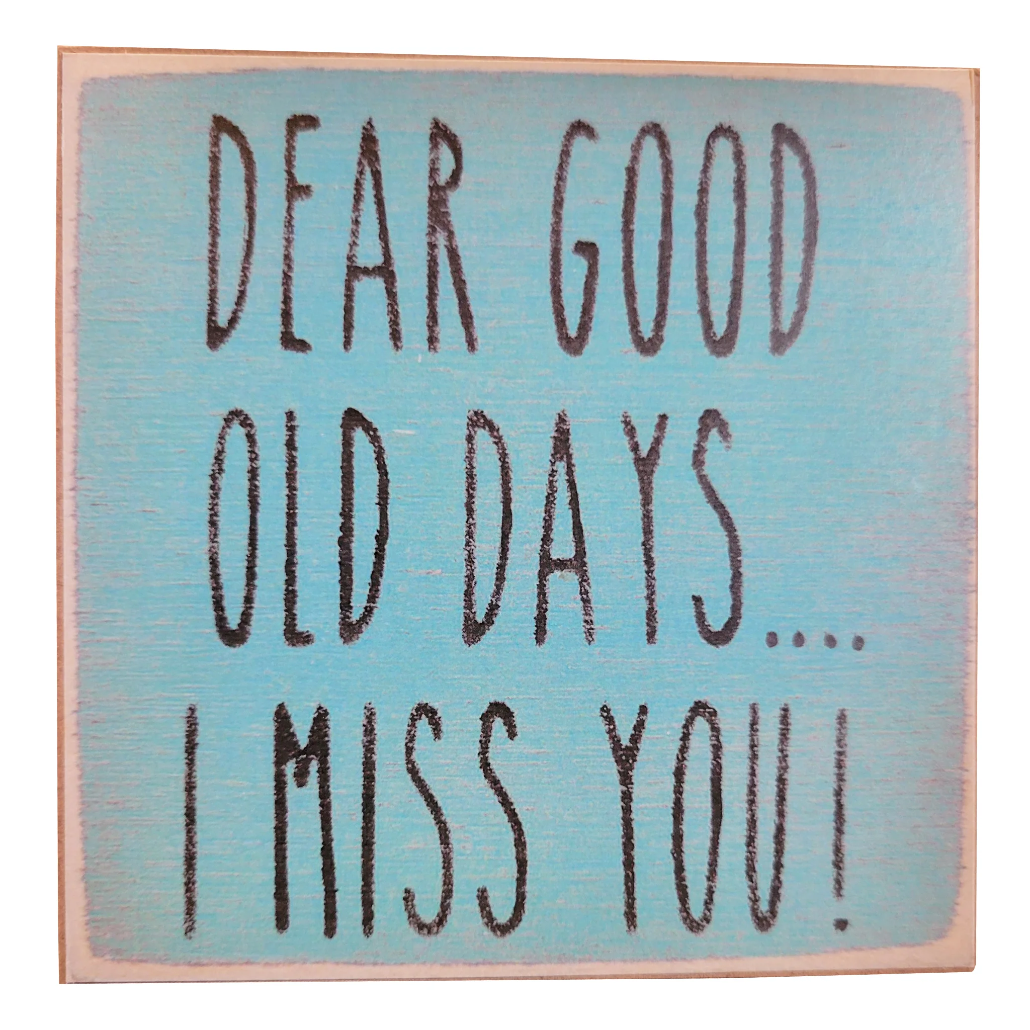 Print Block Sign 4"x4" Assorted Designs - Image 32