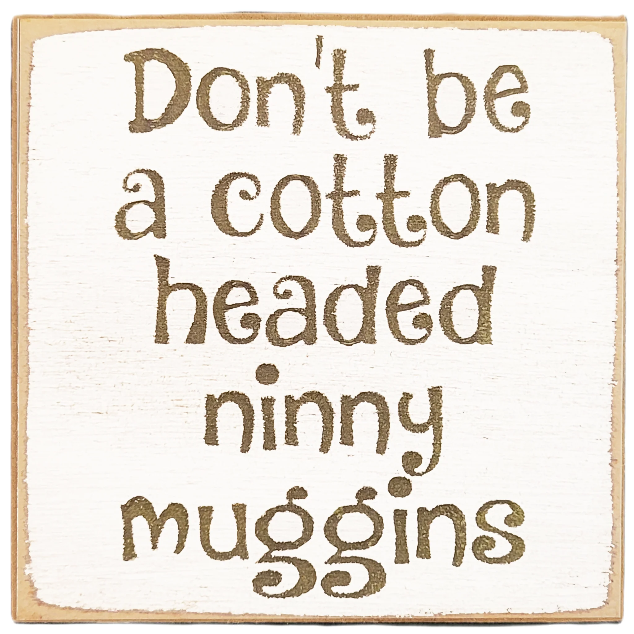 Print Block Sign 4"x4" Assorted Designs - Image 40