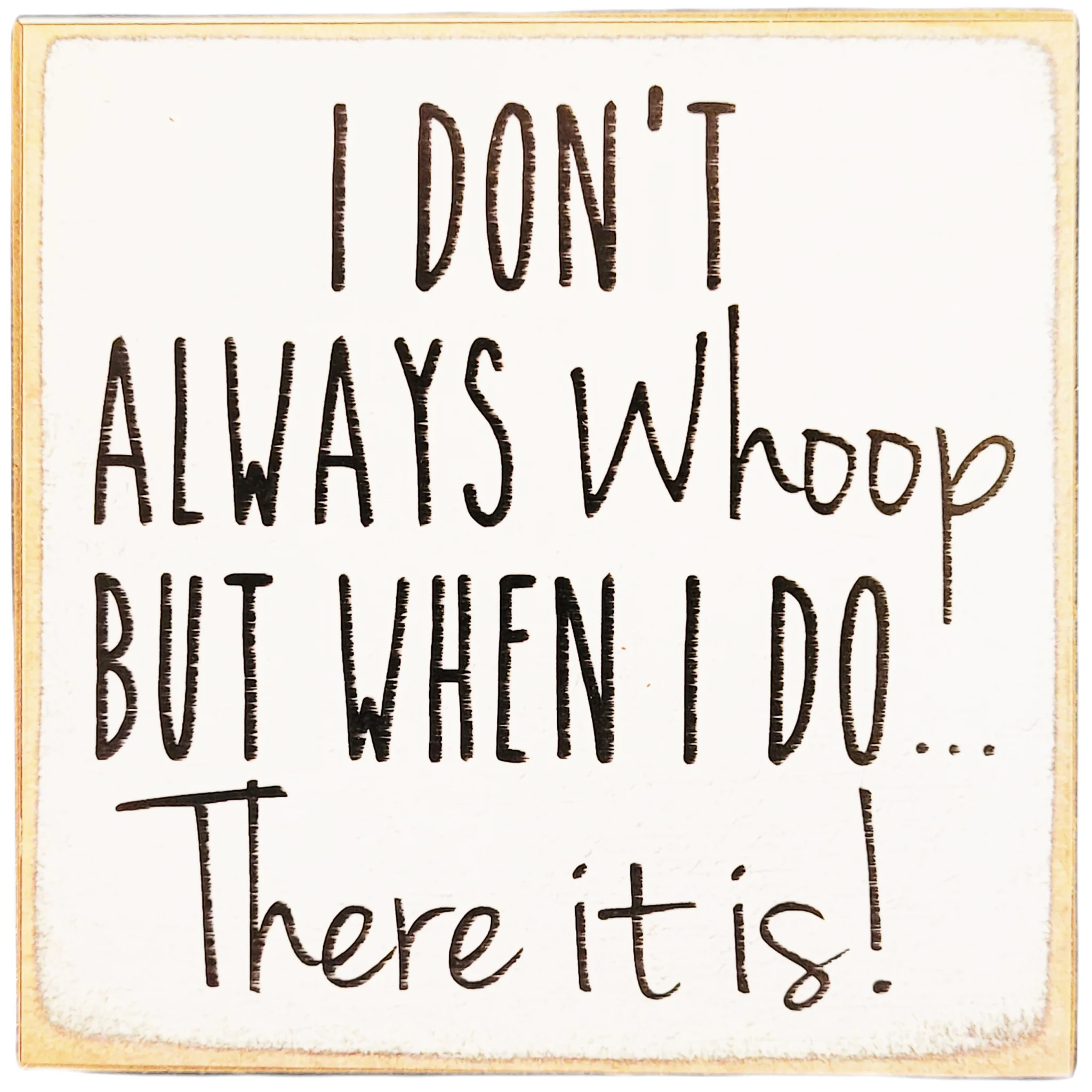 Print Block Sign 4"x4" Assorted Designs - Image 41